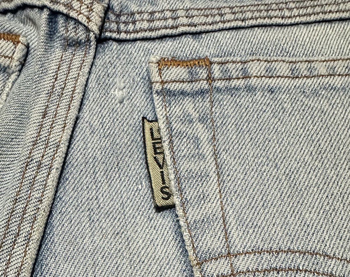 Levi's Vintage 90s Levis 636 Big E Silver Tab Tapered Leg Jeans Size US 28 / EU 44 - 9 Thumbnail
