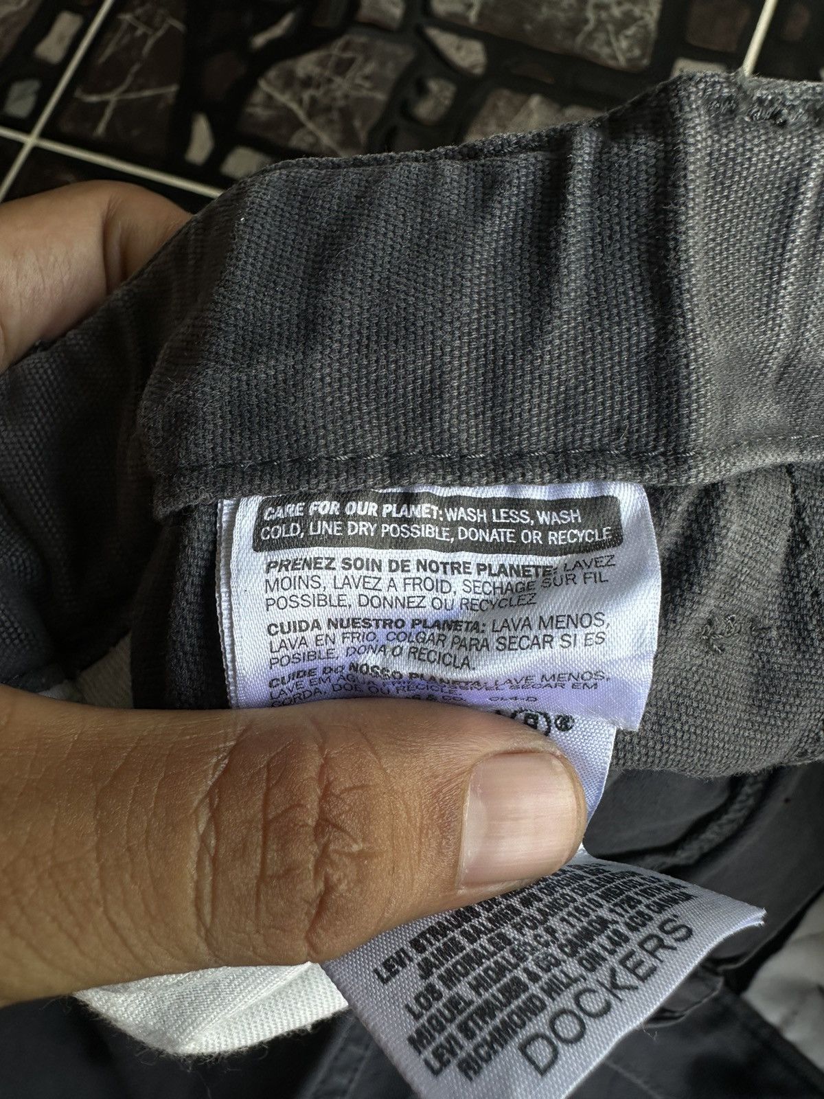 Dockers × Levi's × Vintage Vintage Dockers Sunfaded Workwear Pant D156 Size US 34 / EU 50 - 8 Thumbnail