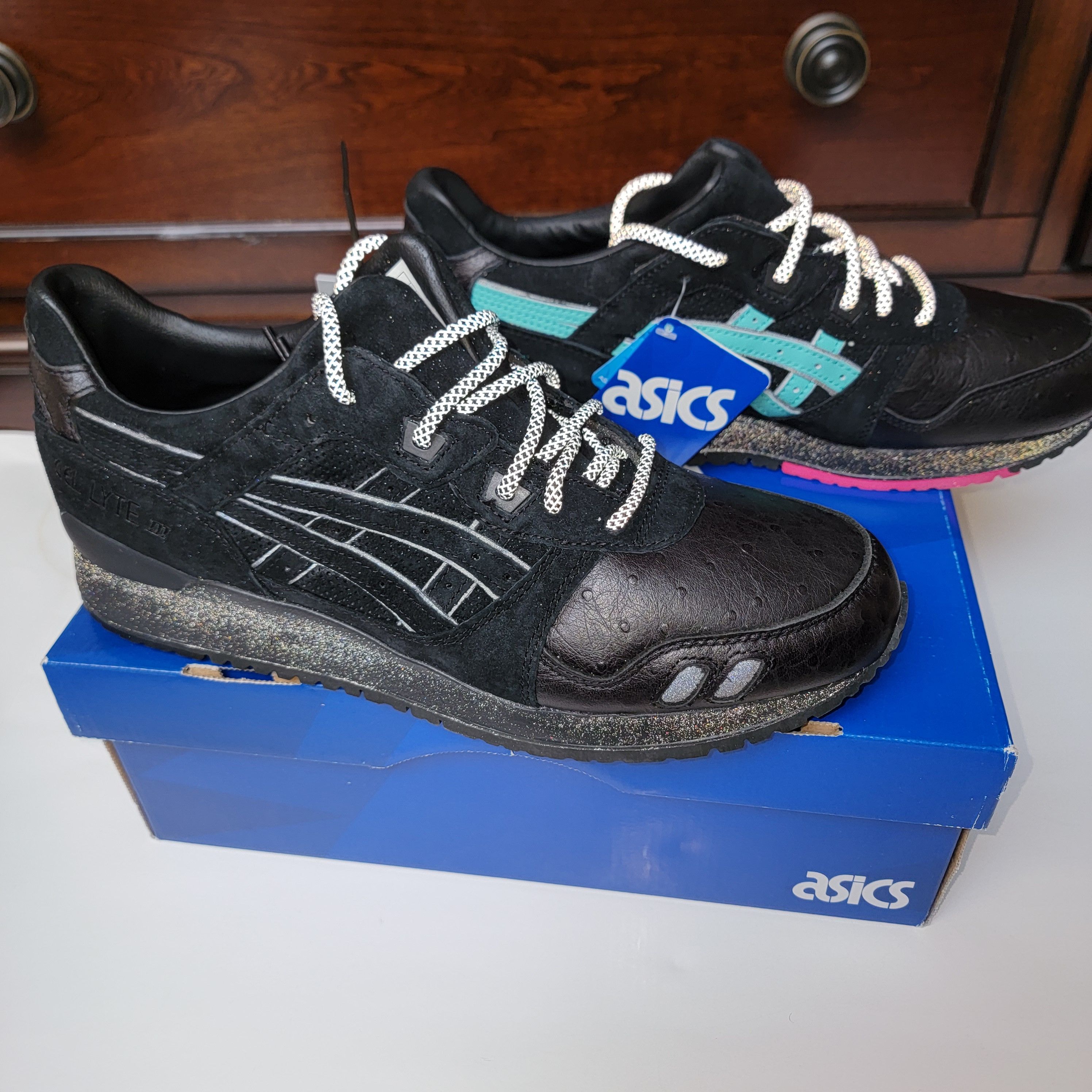 Asics SoleFly Asics Gel-Lyte III 3 Night Haven 3M Miami Art Basel Size US 10.5 / EU 43-44 - 14 Thumbnail