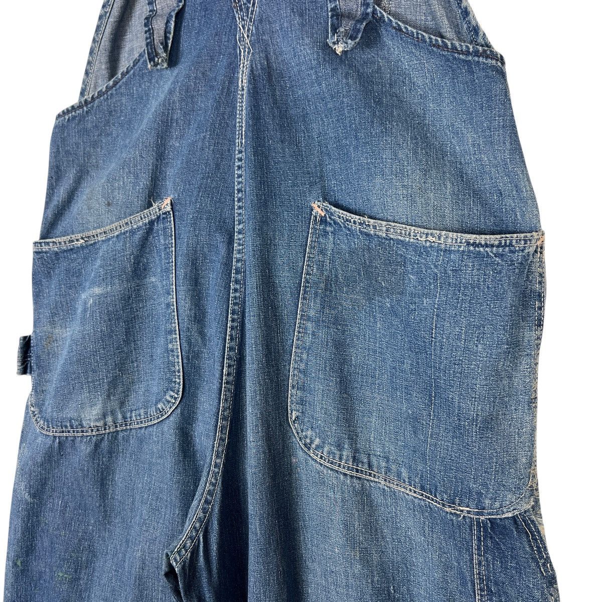 Vintage Vintage WWII Era Overalls Selvedge Patchwork Size US 36 / EU 52 - 9 Thumbnail