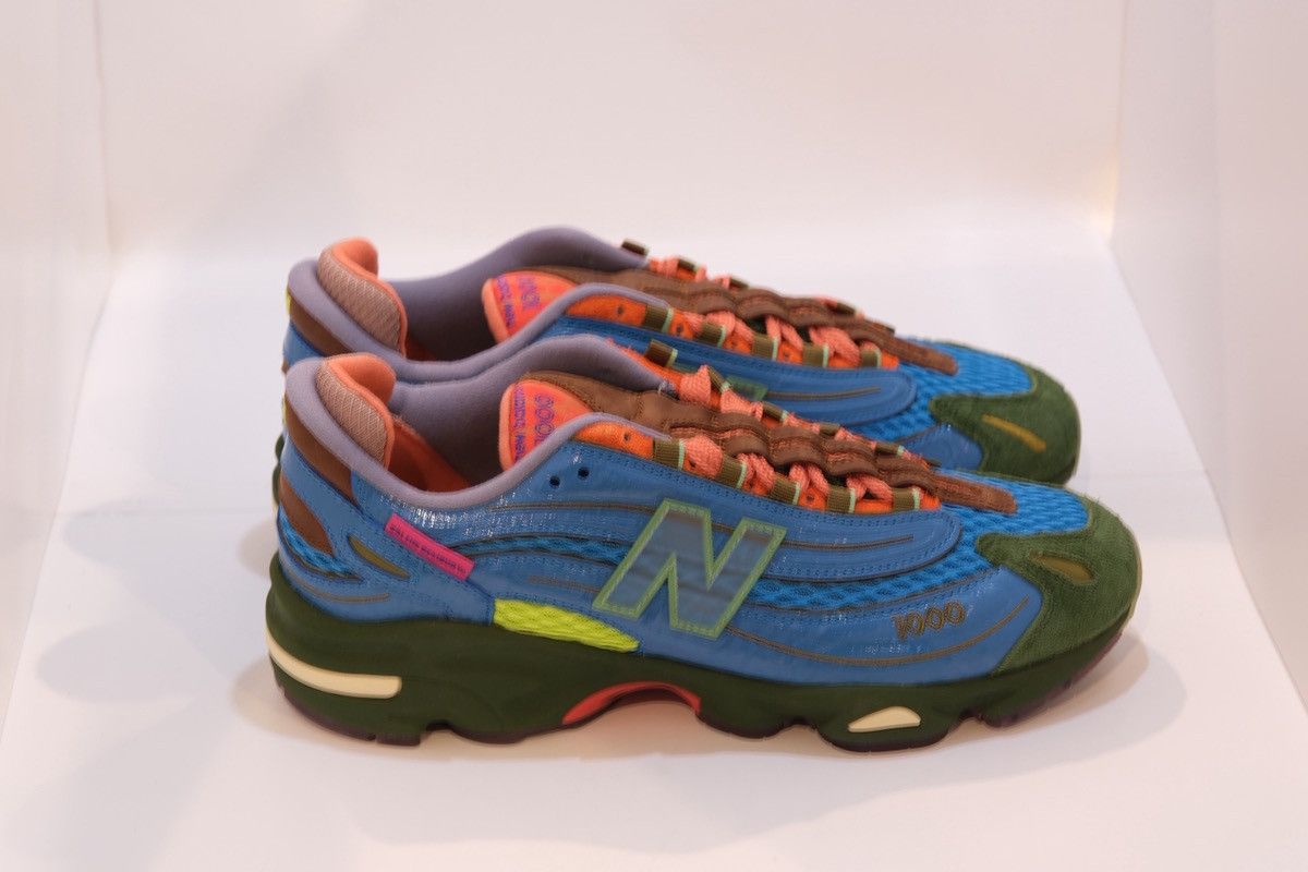New Balance × Salehe Bembury Salehe Bembury x New Balance 1000 NB Blue Multi-Color Size US 11 / EU 44 - 5 Thumbnail