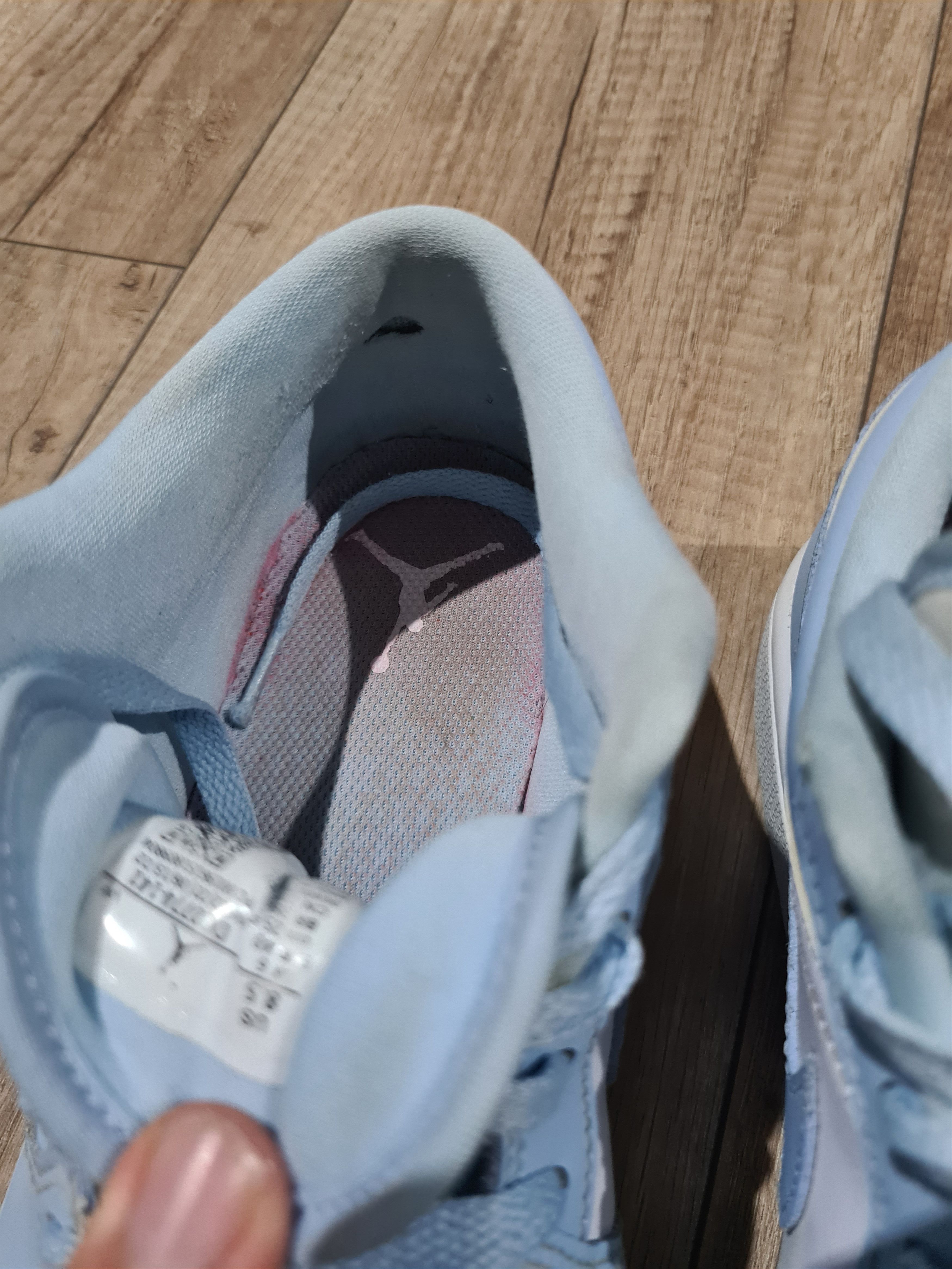 Jordan Brand × Nike Nike air Jordan 1 Low Aluminum Ice Blue Size US 8.5 / IT 38.5 - 10 Thumbnail