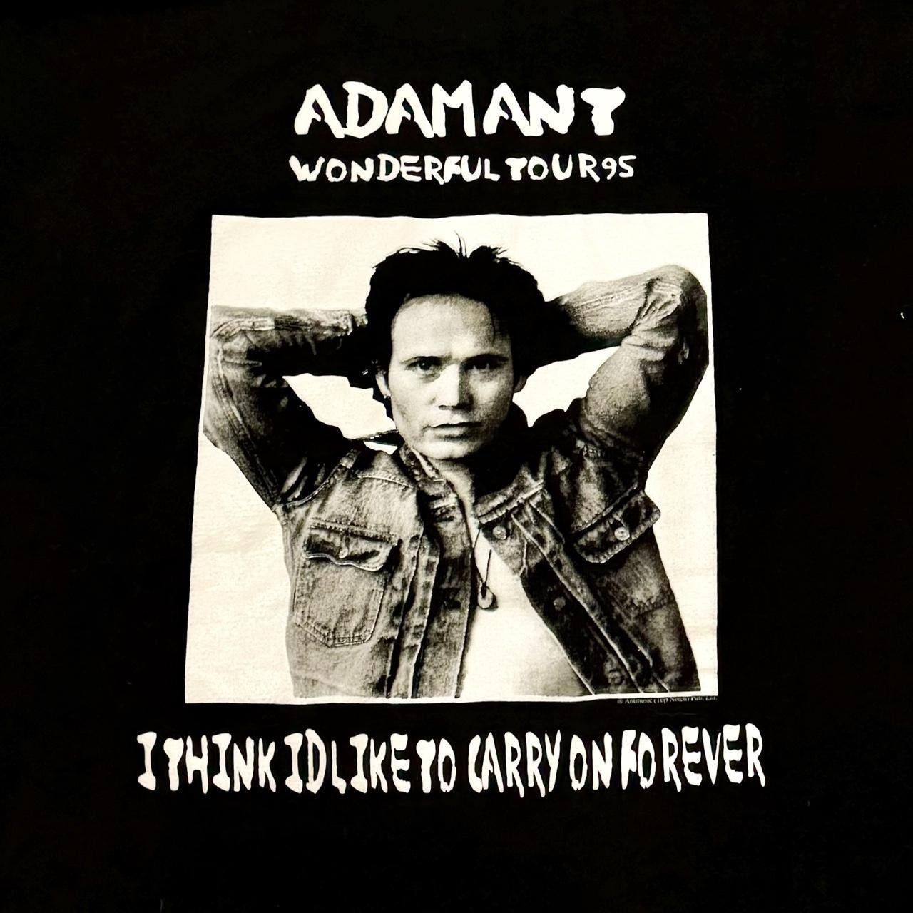 Band Tees VINTAGE 1995 ADAM ANT TOUR TEE! Size US XL / EU 56 / 4 - 1 Thumbnail