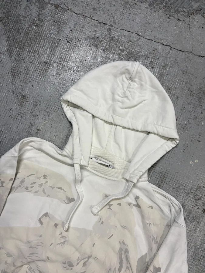 Kenzo FW2013 Kenzo Cream Cotton Polar Bear Hoodie Size US M / EU 48-50 / 2 - 4 Thumbnail