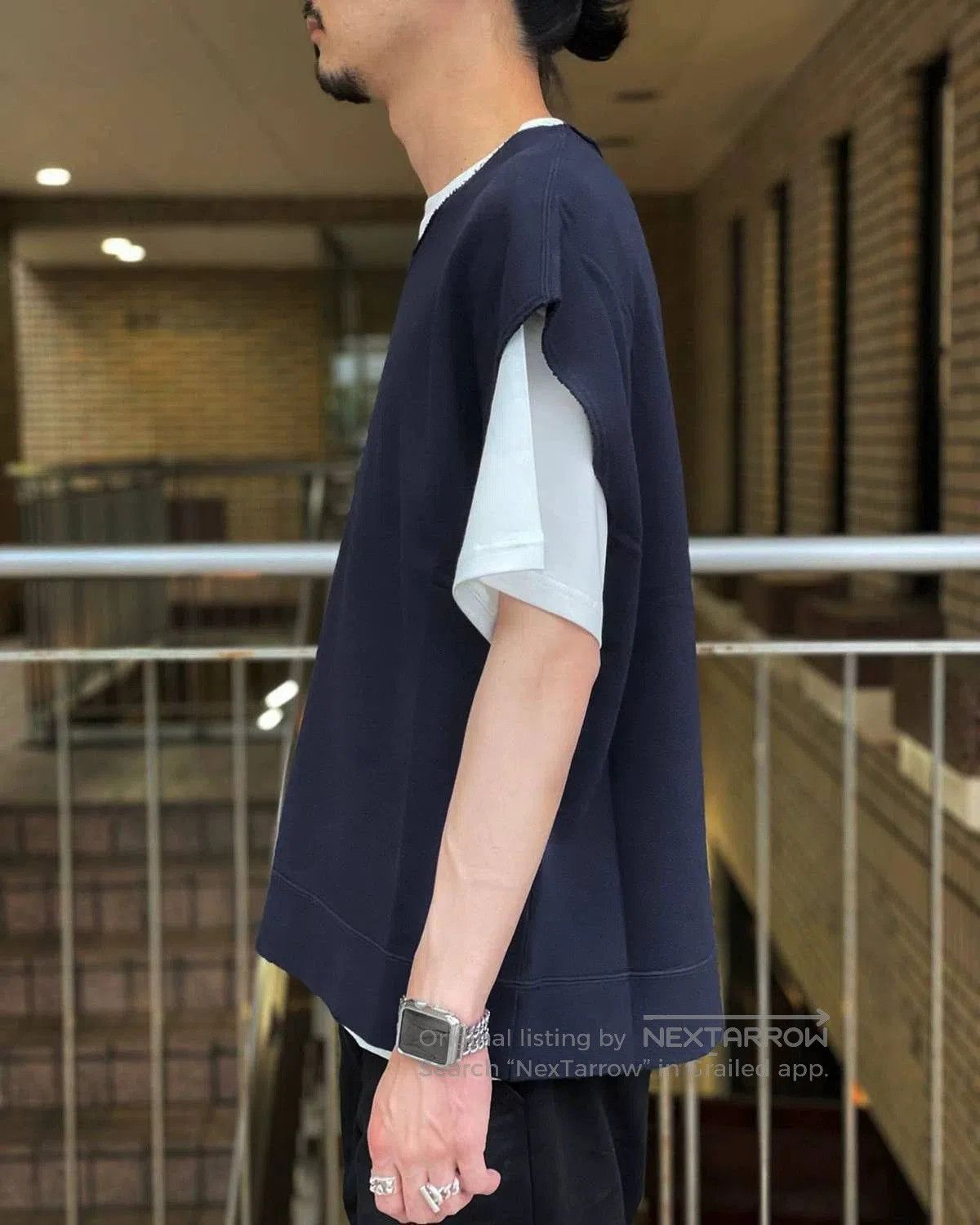 Visvim Blue Sleeveless Casual Top. Size US L / EU 52-54 / 3 - 1 Thumbnail