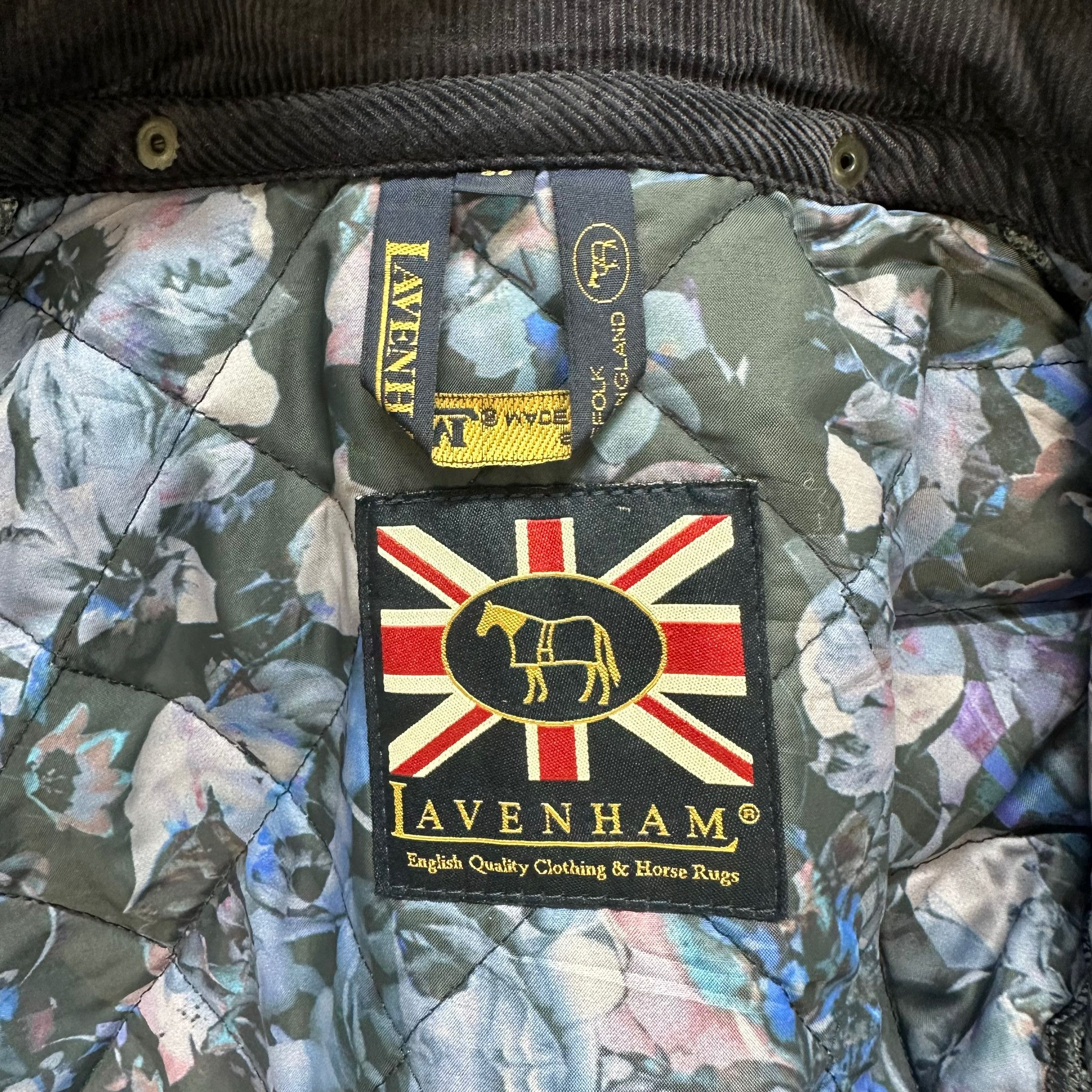 LAVENHAM X PAUL SMITH BLUE QUILTED JACKET #7647-160