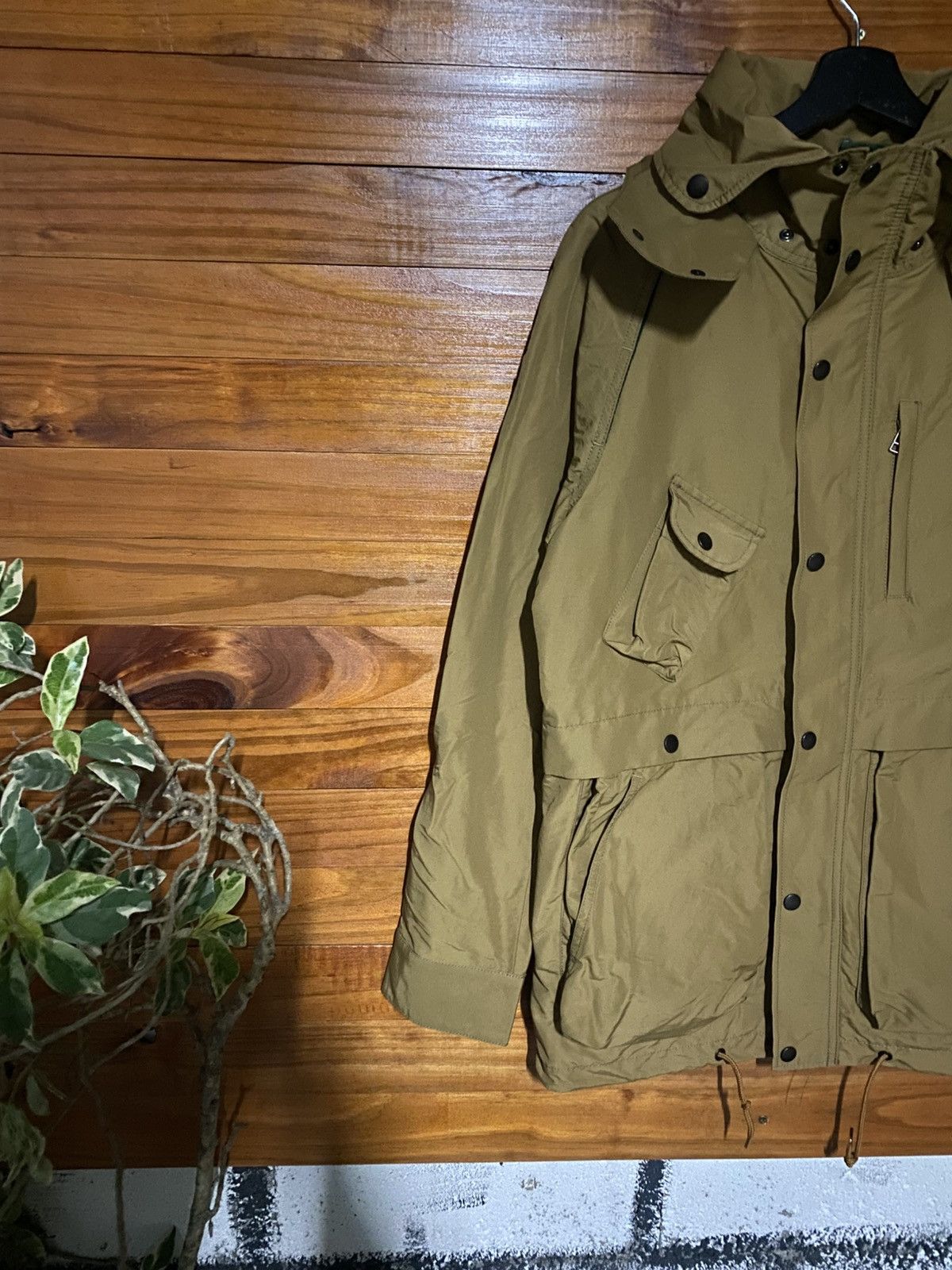Japanese Brand Vintage-Style Yamawaki Gloster Field Jacket – Tan Hooded Size US M / EU 48-50 / 2 - 7 Thumbnail