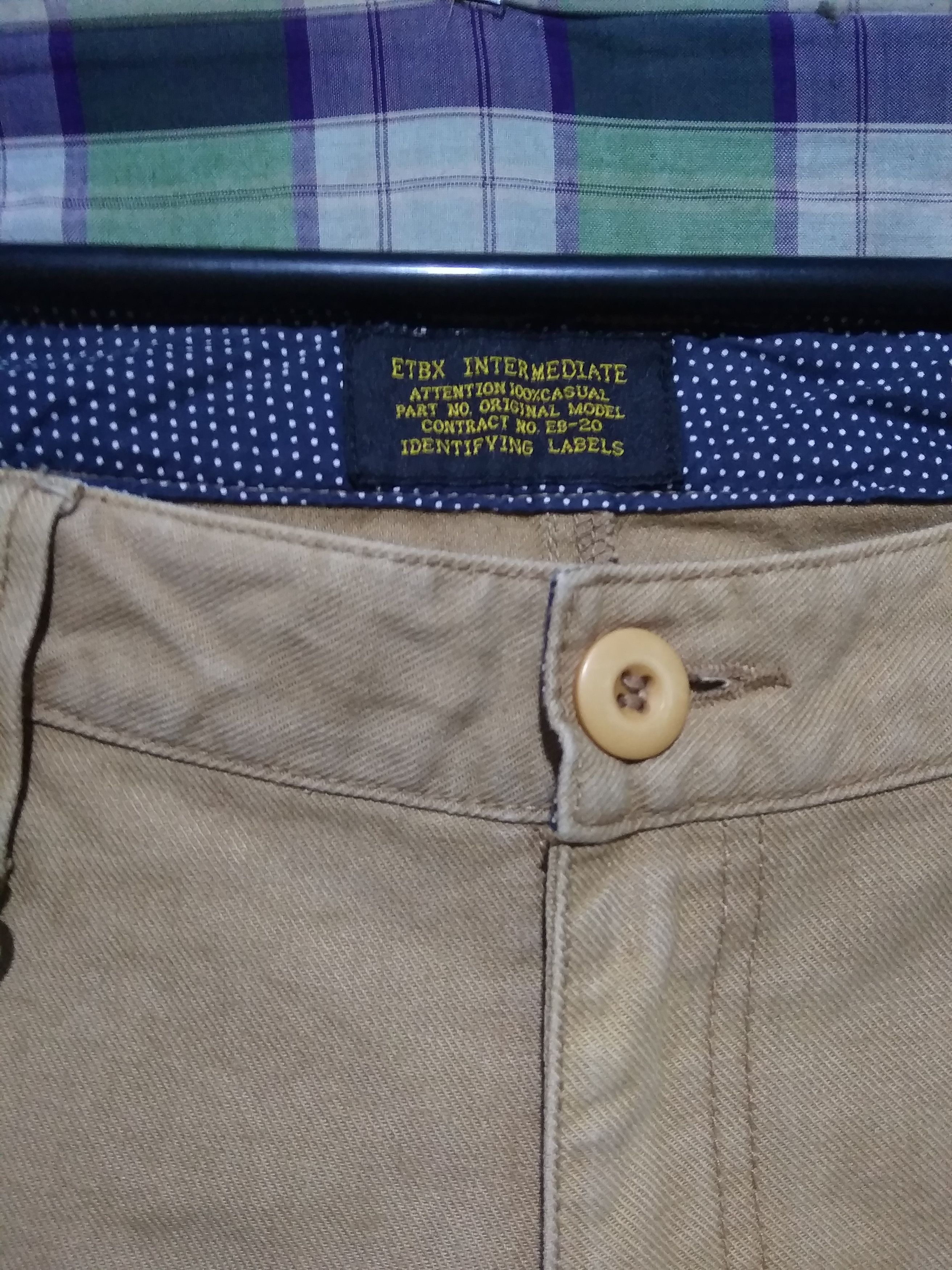 Japanese Brand ETBX Intermediate Lady of Guadalupe chino pants Size US 36 / EU 52 - 4 Thumbnail