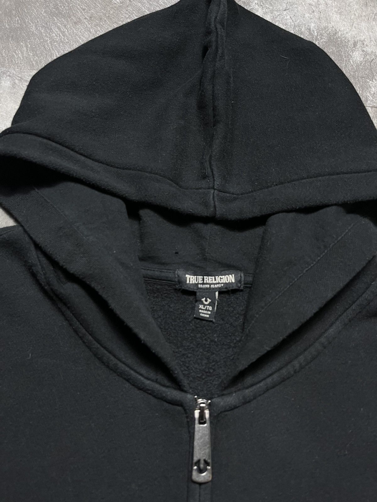 True Religion True Religion Zip Up Hoodie Onyx Vintage Y2K Streetwear Size US XL / EU 56 / 4 - 5 Thumbnail