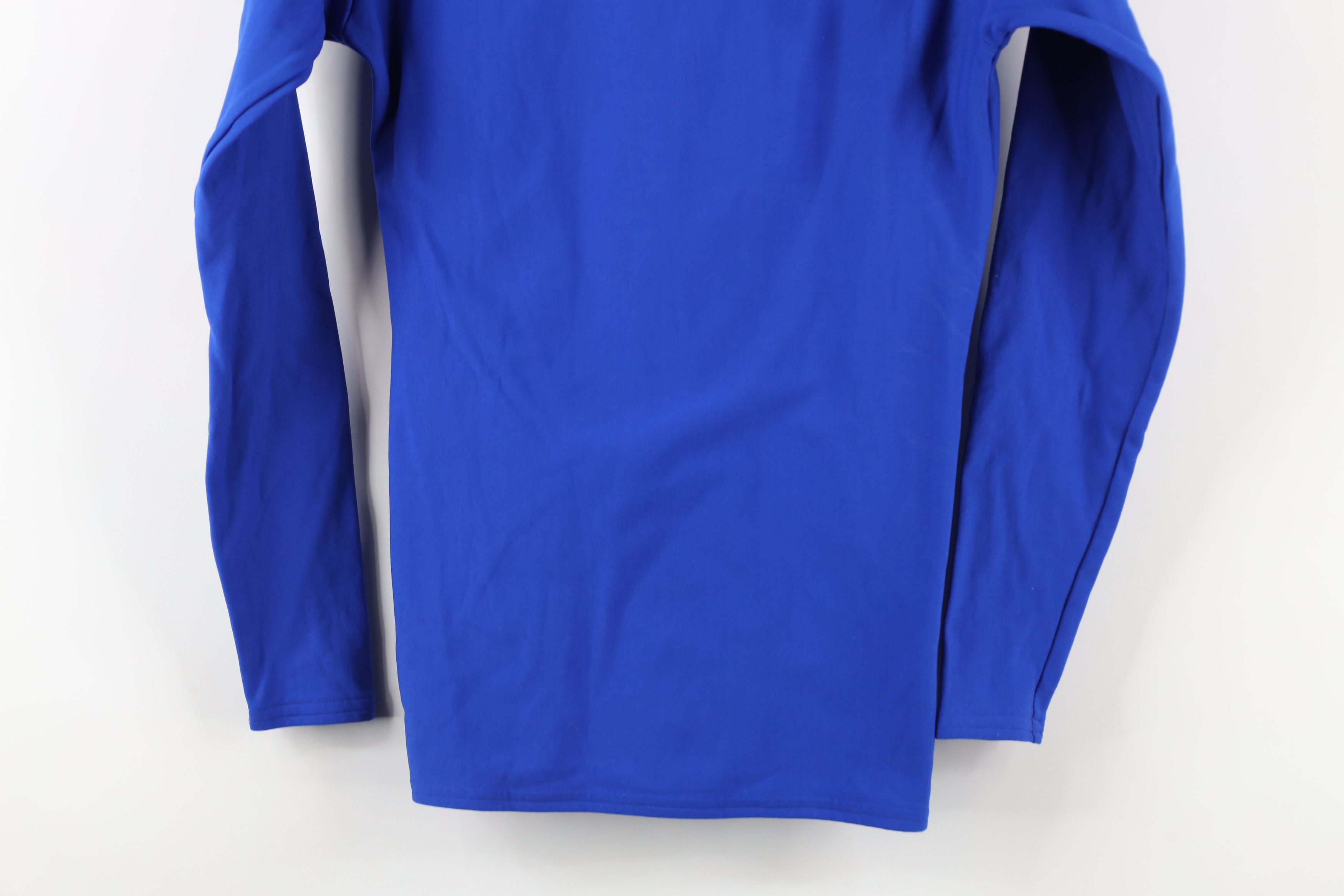 Under Armour × Vintage Under Armour Compression Mock Neck Training T-Shirt Blue Size US S / EU 44-46 / 1 - 13 Thumbnail