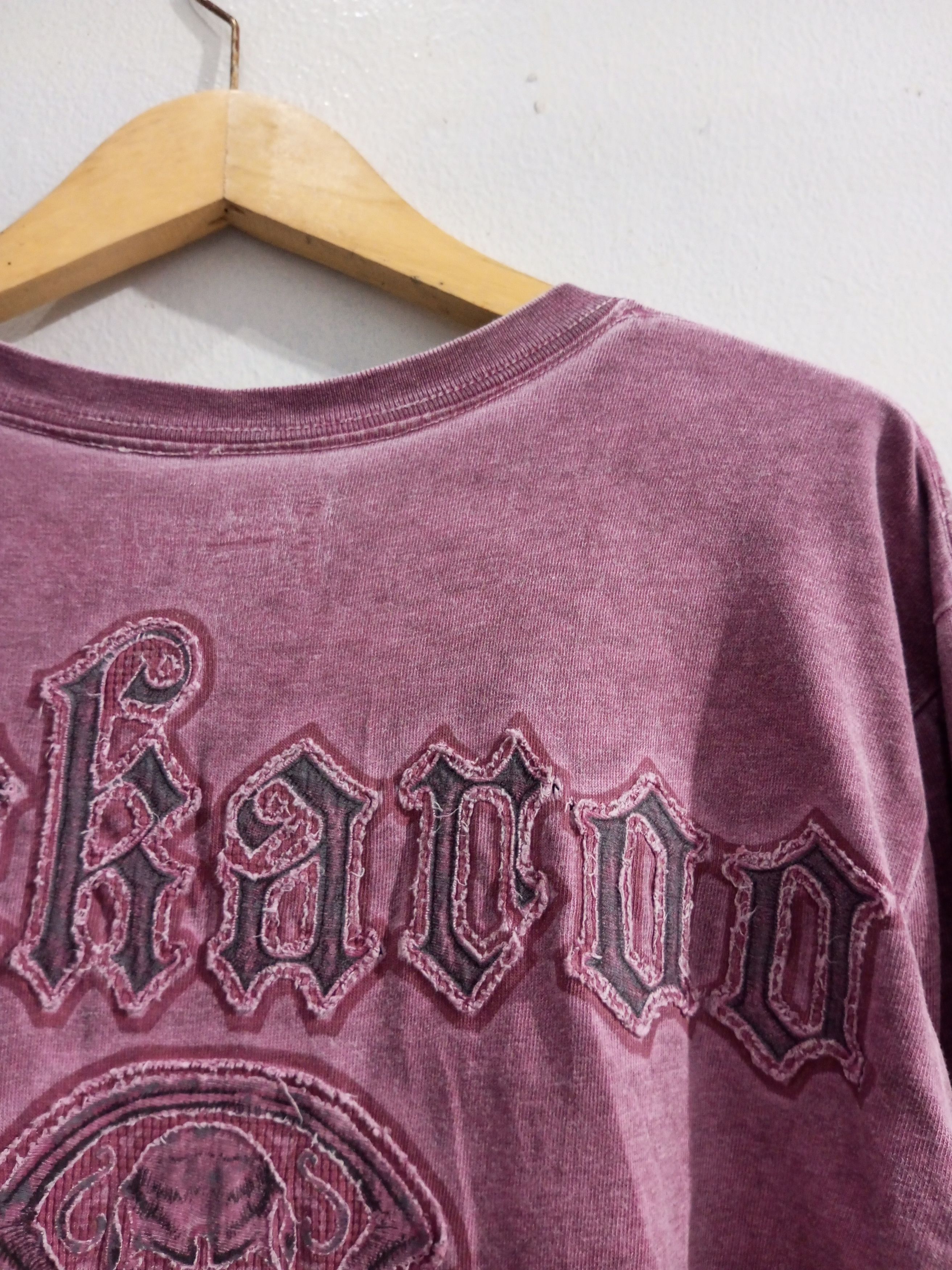 Japanese Brand Vintage Buckaroo skull cross distressed long sleeve tshirt Size US L / EU 52-54 / 3 - 7 Thumbnail