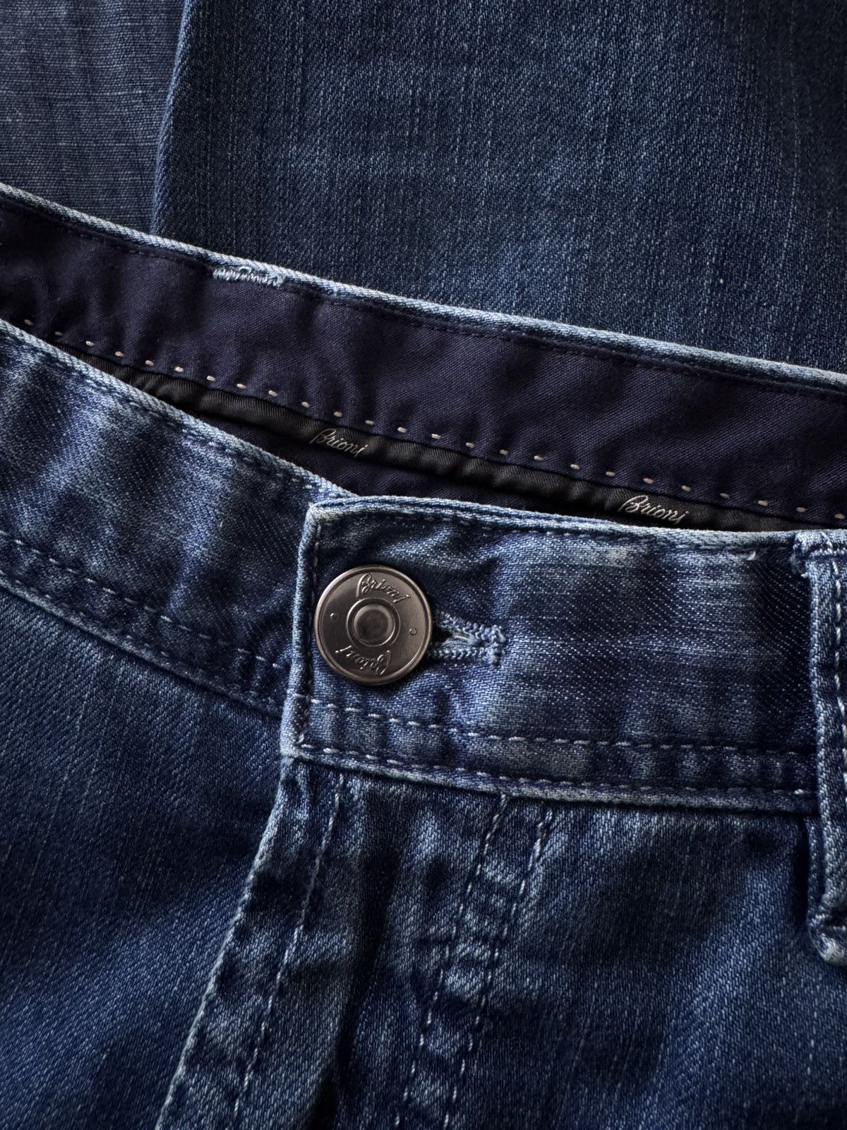 Brioni 🔥🔥 Brioni Blue Stretch Jeans Size US 35 - 6 Thumbnail