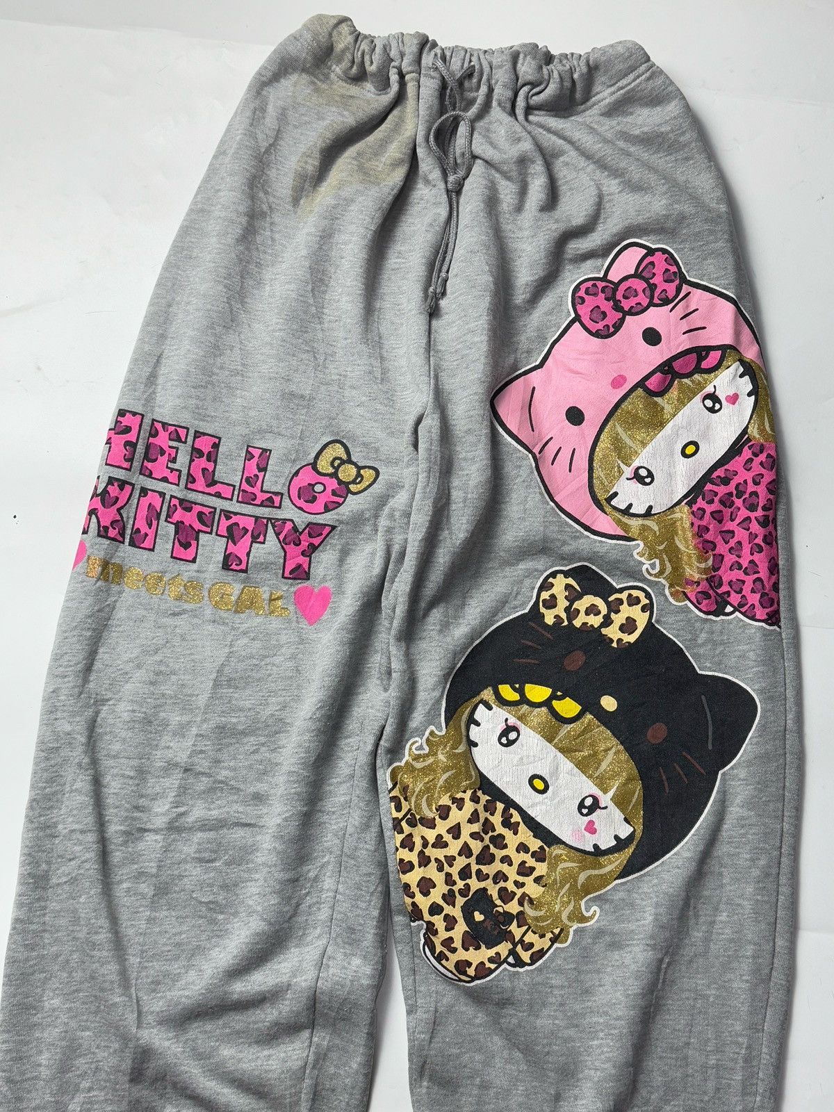 Hysteric Glamour Hello Kitty Sweatpants Size US 32 / EU 48 - 3 Thumbnail