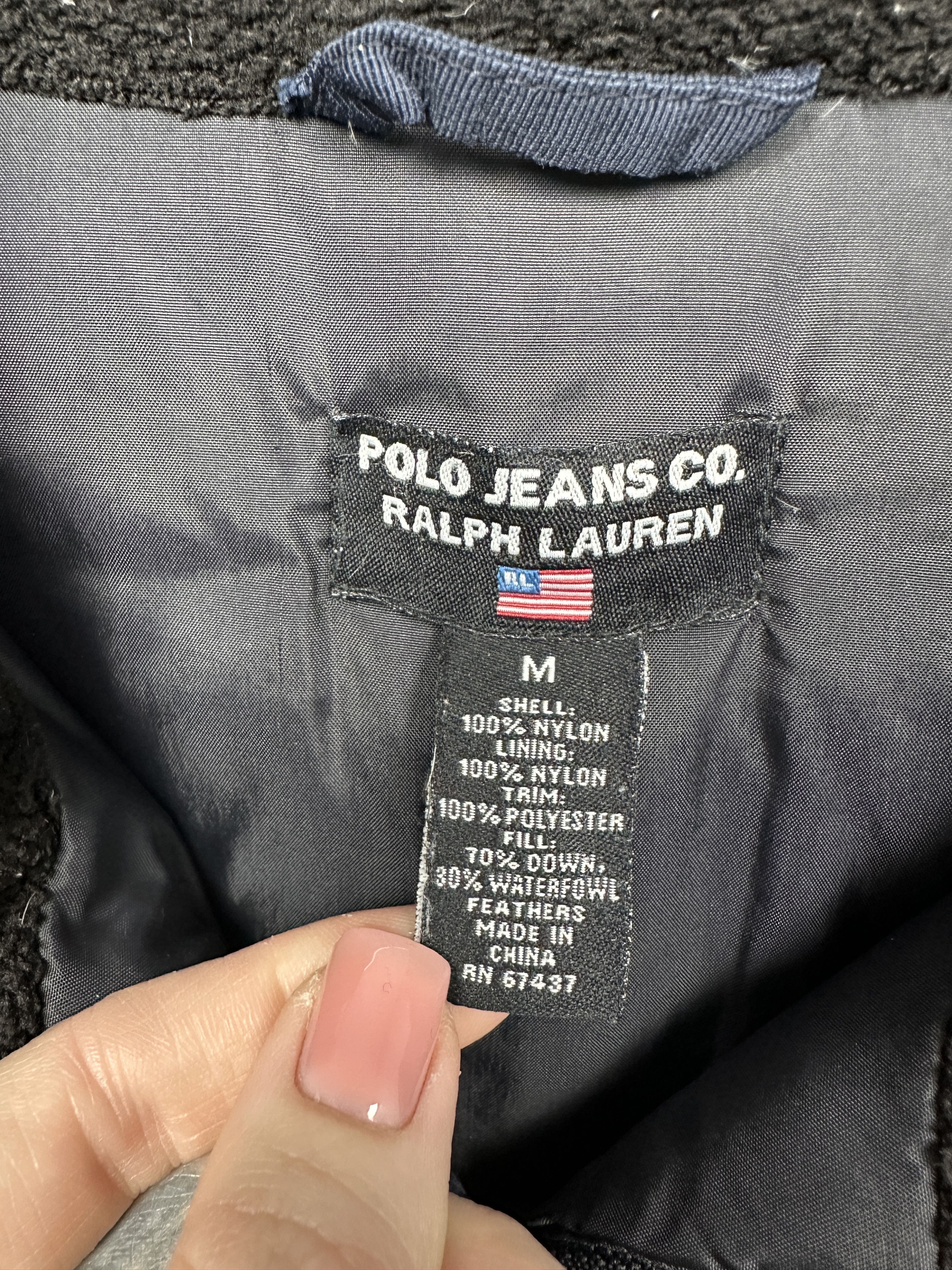 Polo Ralph Lauren Polo Jeans Company Ralph Lauren Mens Down Jacket Size US M / EU 48-50 / 2 - 4 Thumbnail