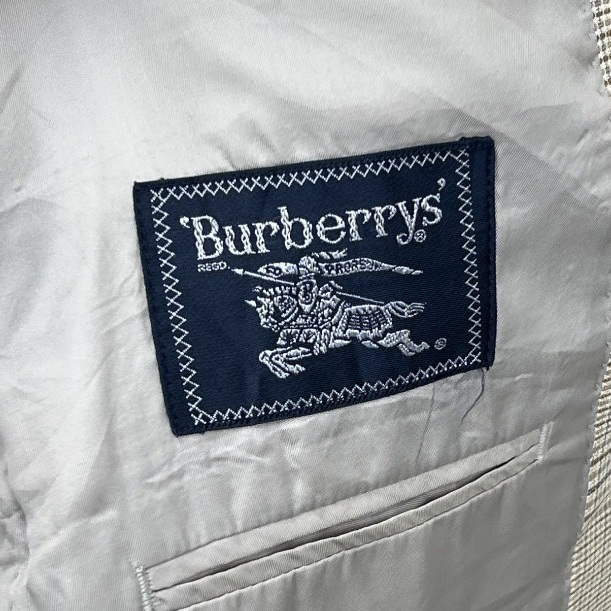 Burberry “BURBERRY” WOOL & SILK YELLOW BLAZER Size 42R - 15 Thumbnail