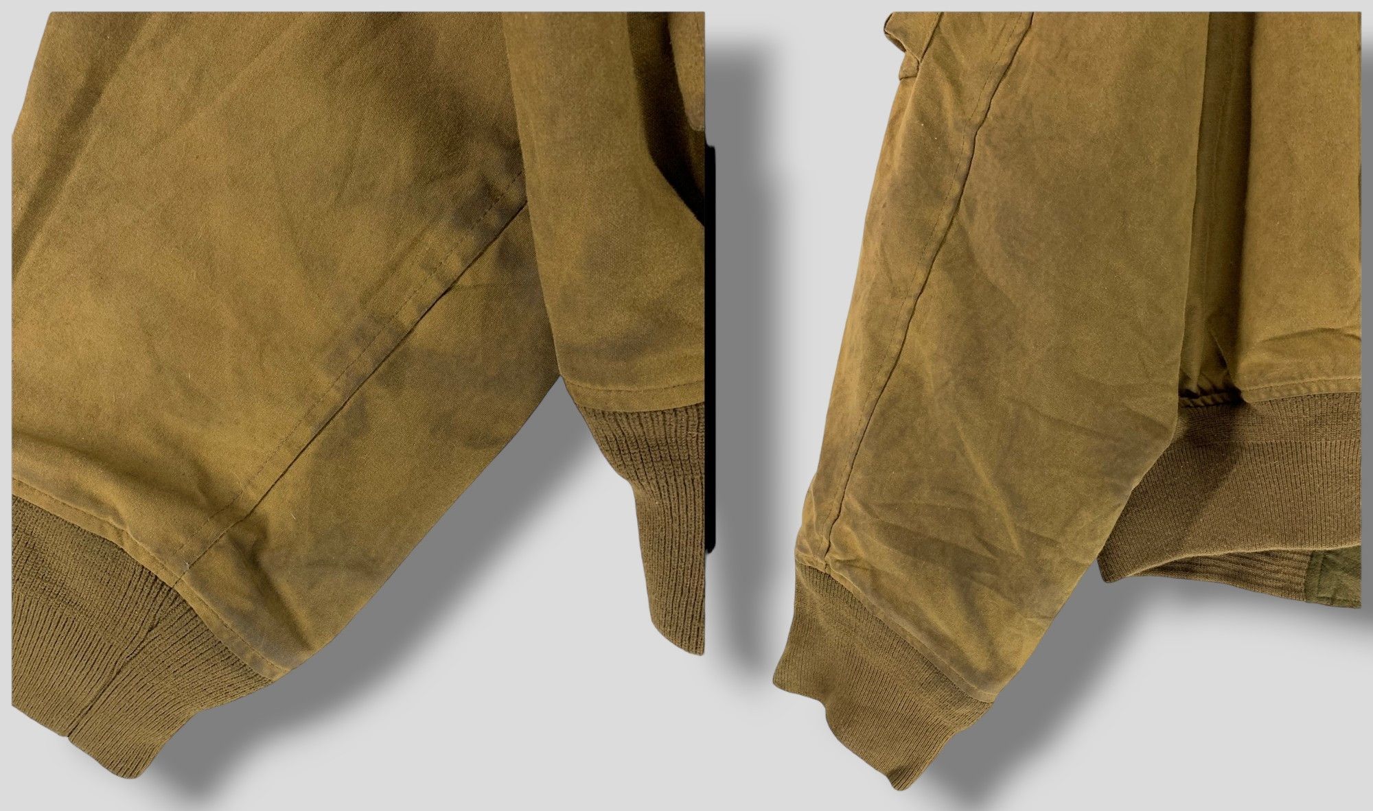 Vintage 90s Polo ralph lauren oil cloth waxed bomber jacket