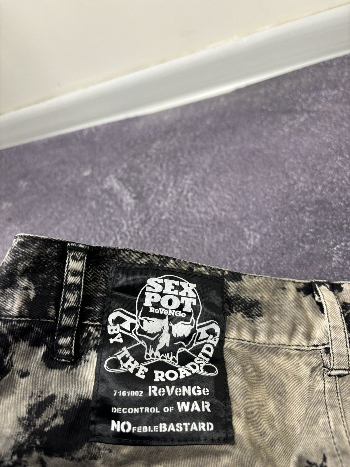 Japanese Brand Vintage Sex Pot Revenge Grunge Archival Japanese Punk Pants Size US 32 / EU 48 - 16 Thumbnail