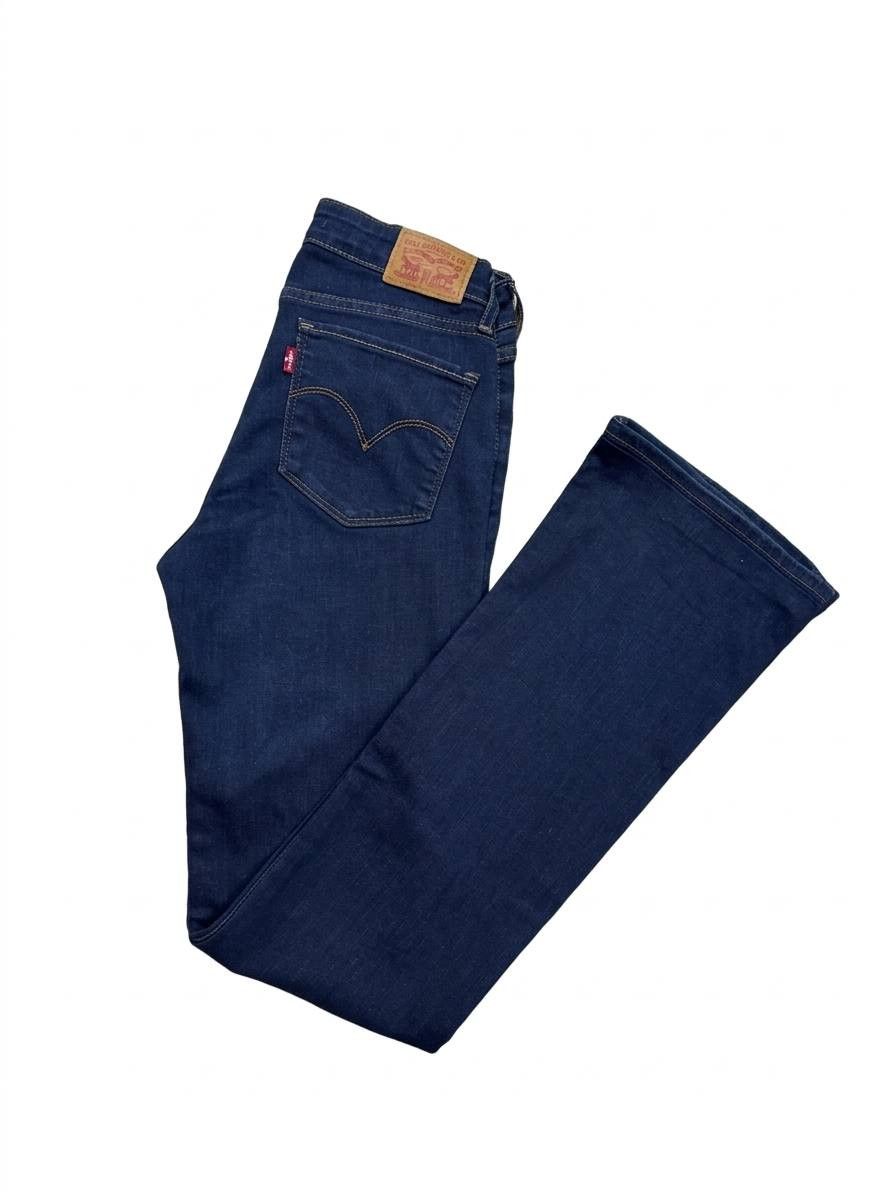 Levi's Levi's 715 Dark Indigo Bootcut Denim Pants W26 L32 Size 26" / US 2 / IT 38 - 3 Thumbnail