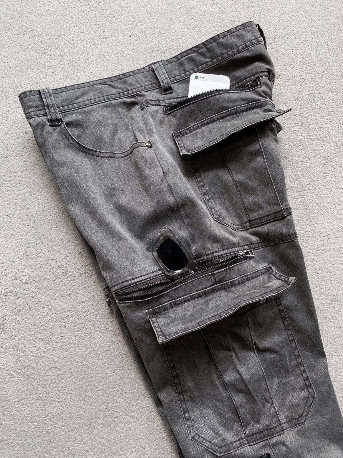 If Six Was Nine Semantic Design Tactical Multi Pocket Cargo Pants Size US 30 / EU 46 - 3 Thumbnail
