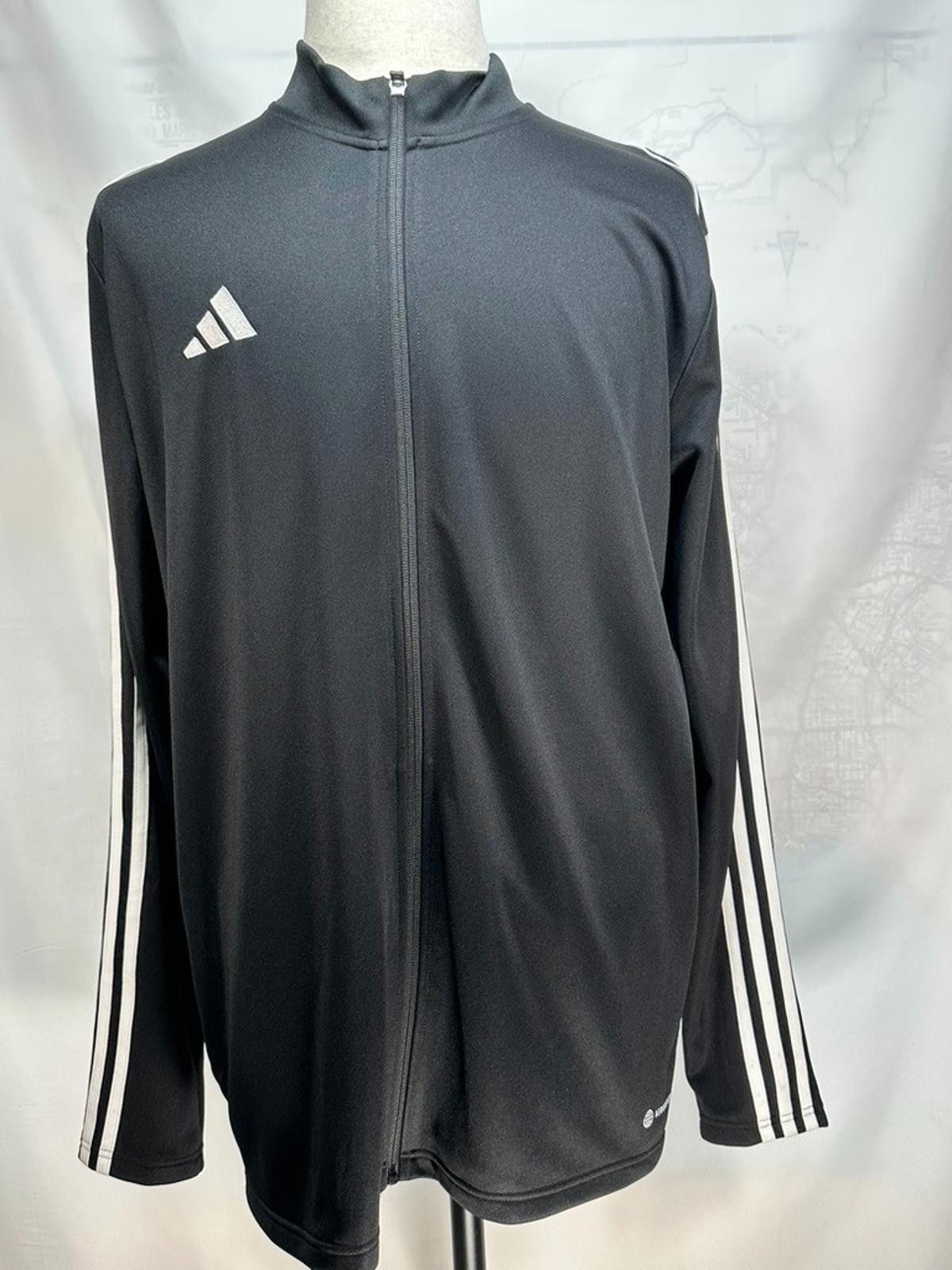 Adidas Adidas Tiro23 Aeroready Track Jacket Black Men's XL Size US XL / EU 56 / 4 - 1 Thumbnail
