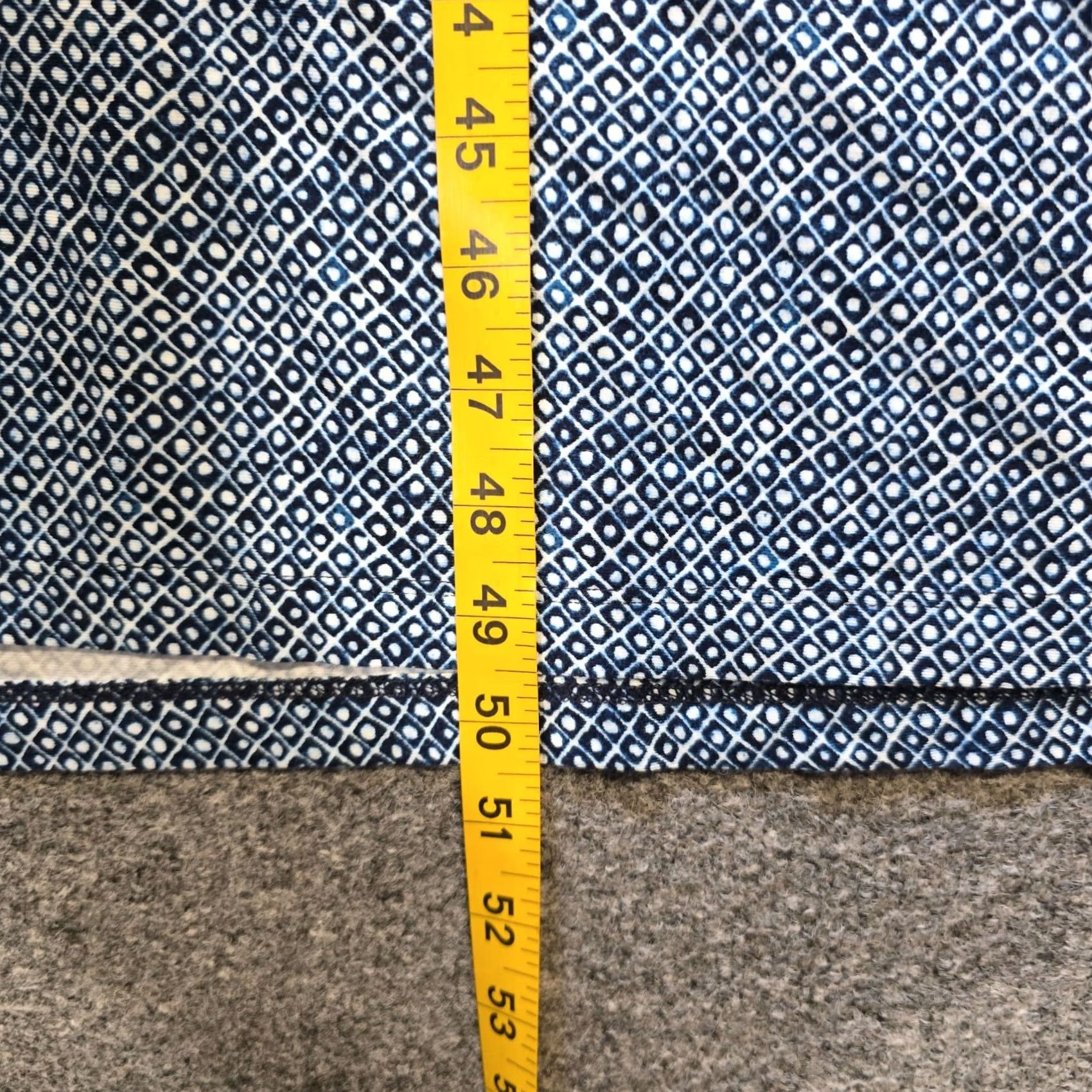 NIC+ZOE NIC+ZOE Dress Womens 2X Maxi Sleeveless Blue Stretch No Iron Travel Casual Long Knit Geometric V-Neck Pullover Summer Spring Current Era Size XXL / US 16-18 / IT 52-54 - 6 Thumbnail