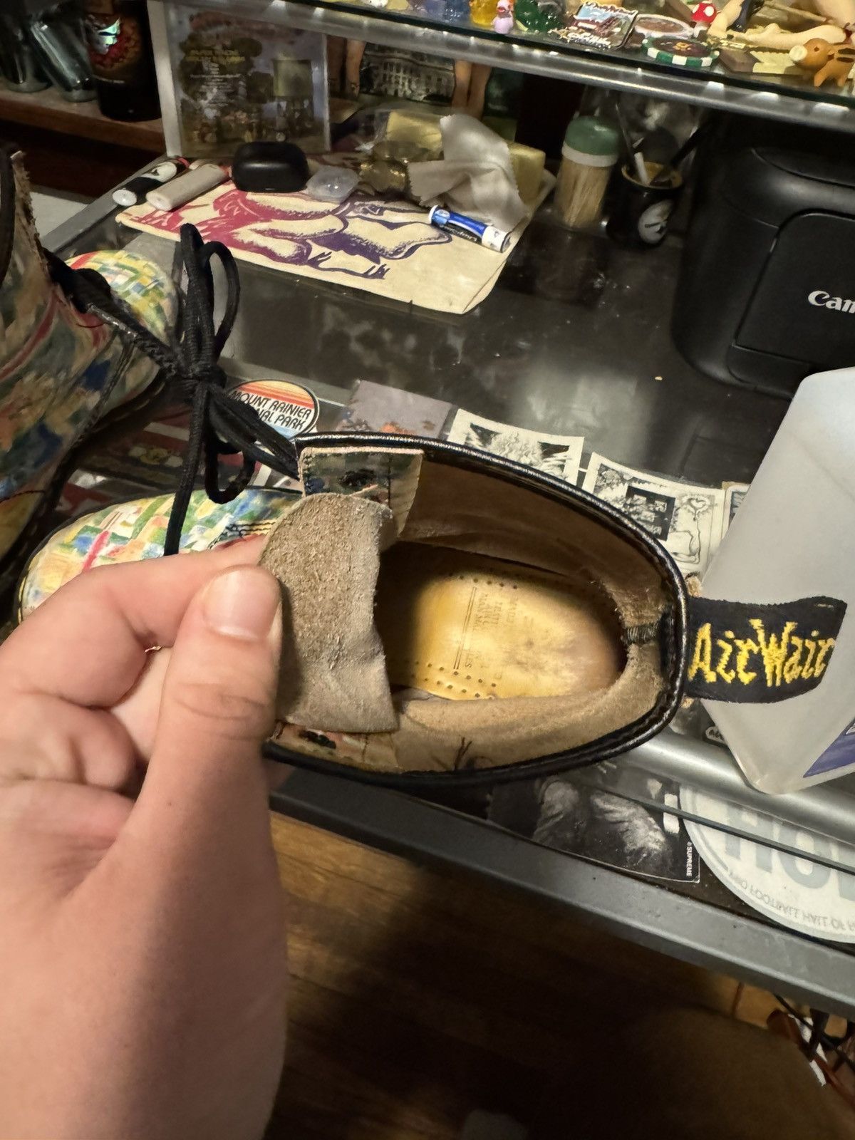 Dr. Martens Vintage Dr Martens BRUSH STROKES BOOTS MADE IN ENGLAND Size US 9 / IT 39 - 8 Thumbnail