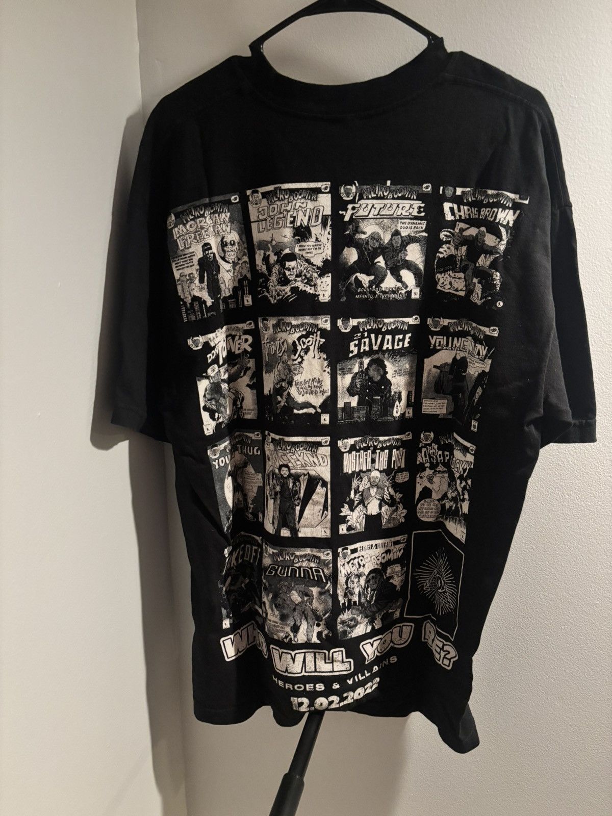 Metro Boomin Metro Boomin Heros & Villians Tee Merch Size Large Size US L / EU 52-54 / 3 - 2 Thumbnail