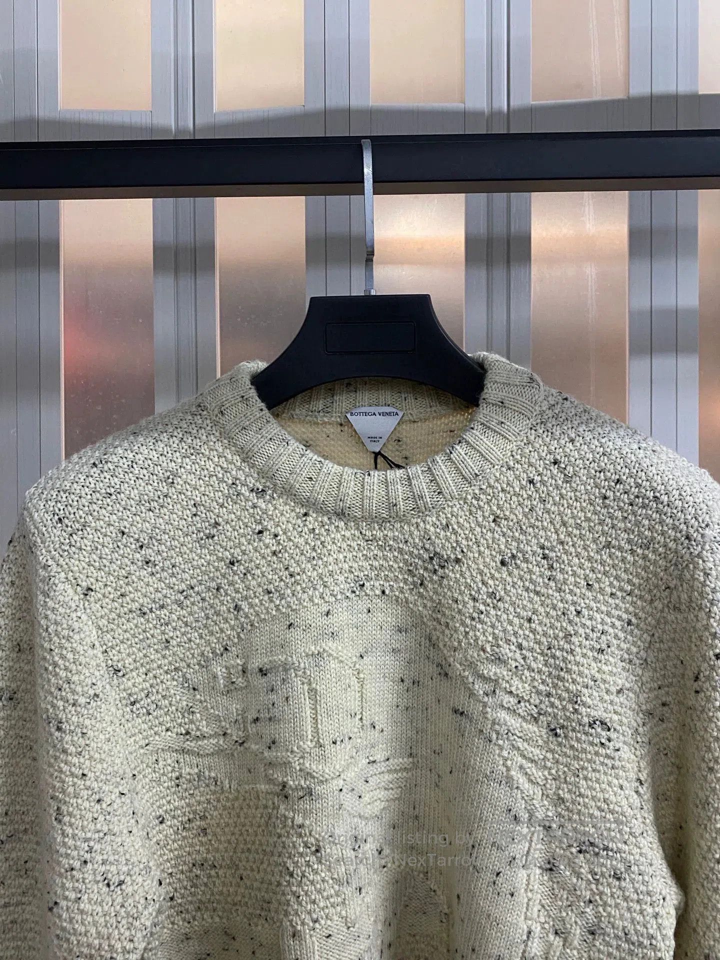 Bottega Veneta thick knit crew neck sweater for men. Size US XS / EU 42 / 0 - 2 Thumbnail