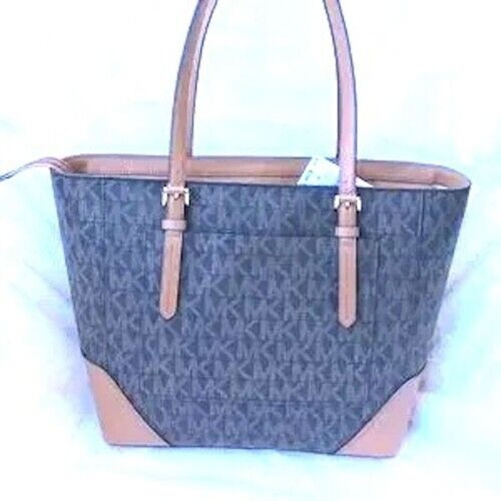 Michael Kors Michael Kors AriaTote Handbag color: BRN/Luggage NWT Size ONE SIZE - 4 Thumbnail