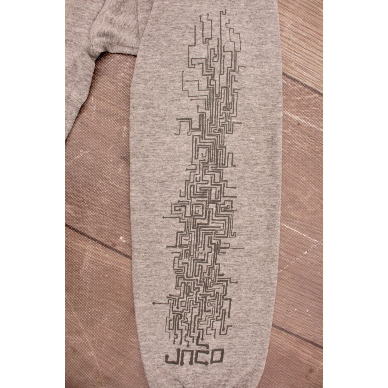 JNCO VINTAGE JNCO Men’s 1990s Long Sleeve T Shirt Grey Size XL 25" Pit to Pit 30" 50 Chest Cotton Size US XL / EU 56 / 4 - 6 Thumbnail