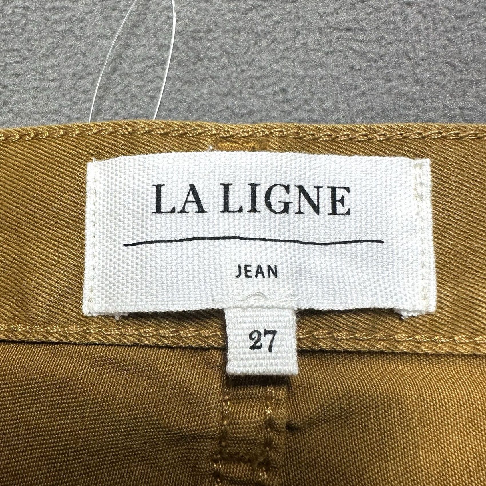 La Ligne La Ligne Pants Womens 27 Khakis Wide-Leg Brown Twill 30" Waist 27.5" Inseam Vintage? No (adjusted) Size 27" / US 4 / IT 40 - 7 Thumbnail