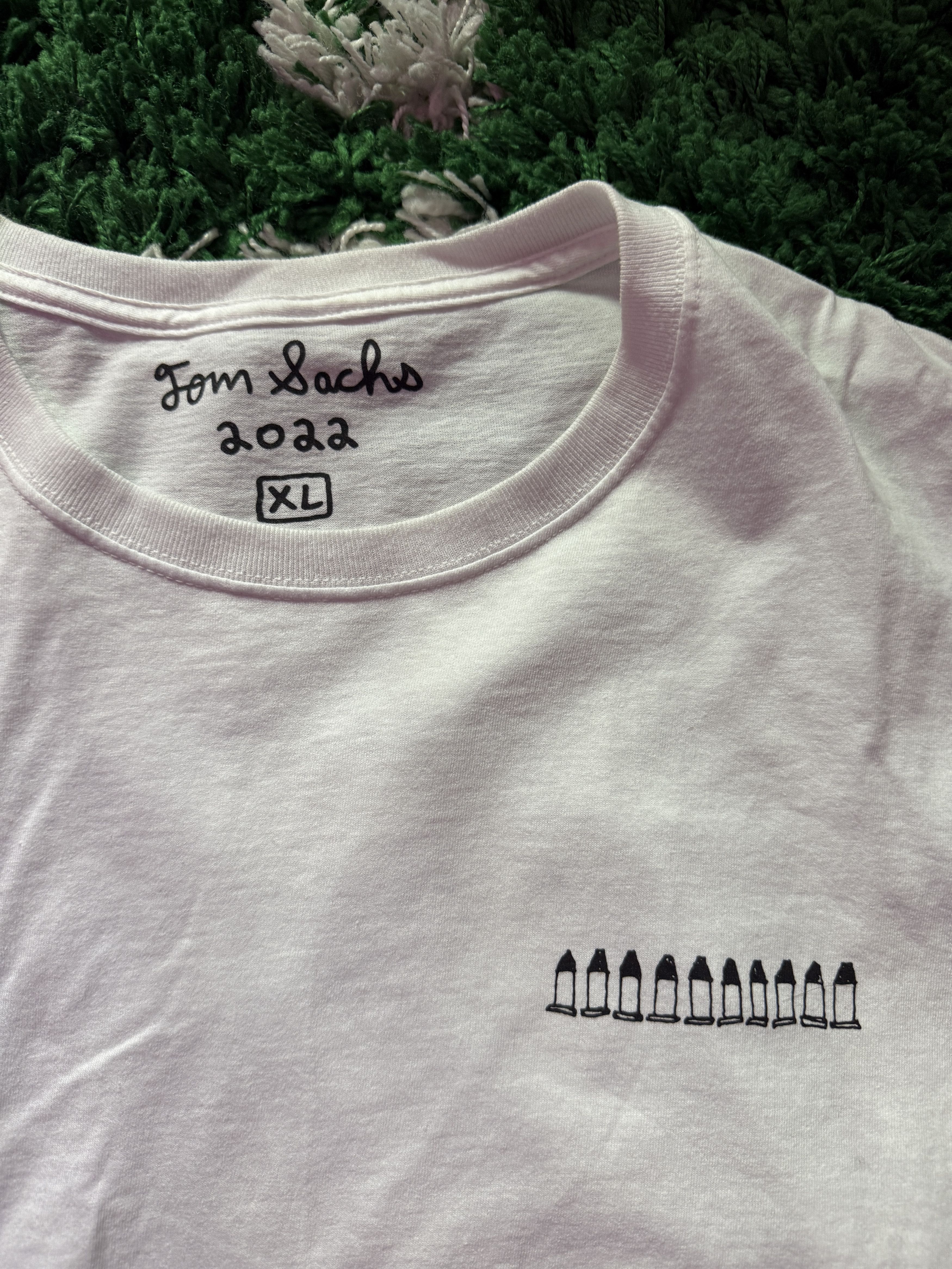 Tom Sachs Tom Sachs Rare Earths Winnebago Tee in White | Grailed