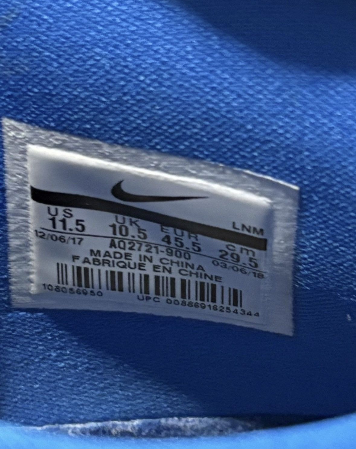 Nike PRE OWNED NIKE KOBE AD MID DEMAR DEROZAN Size US 11.5 / EU 44-45 - 6 Thumbnail