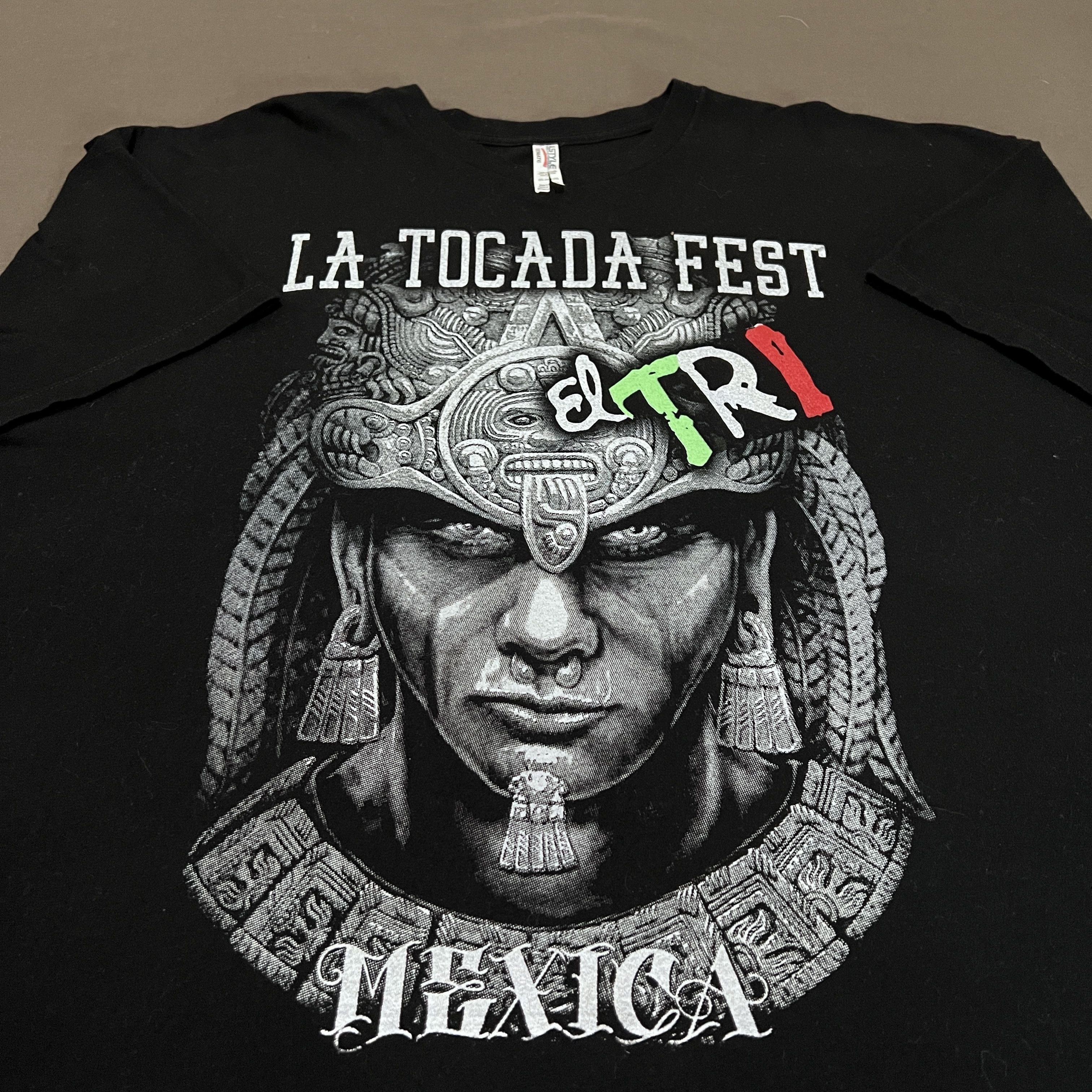 Band Tees × Mexicana El Tri La Tocada Fest Promo Tee 2XL Mexican Size US XXL / EU 58 / 5 - 1 Thumbnail