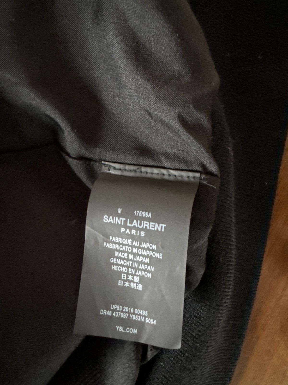 Hedi Slimane × Saint Laurent Paris × Yves Saint Laurent 2016 Floral Jacket - Hedi Era Size US M / EU 48-50 / 2 - 13 Thumbnail