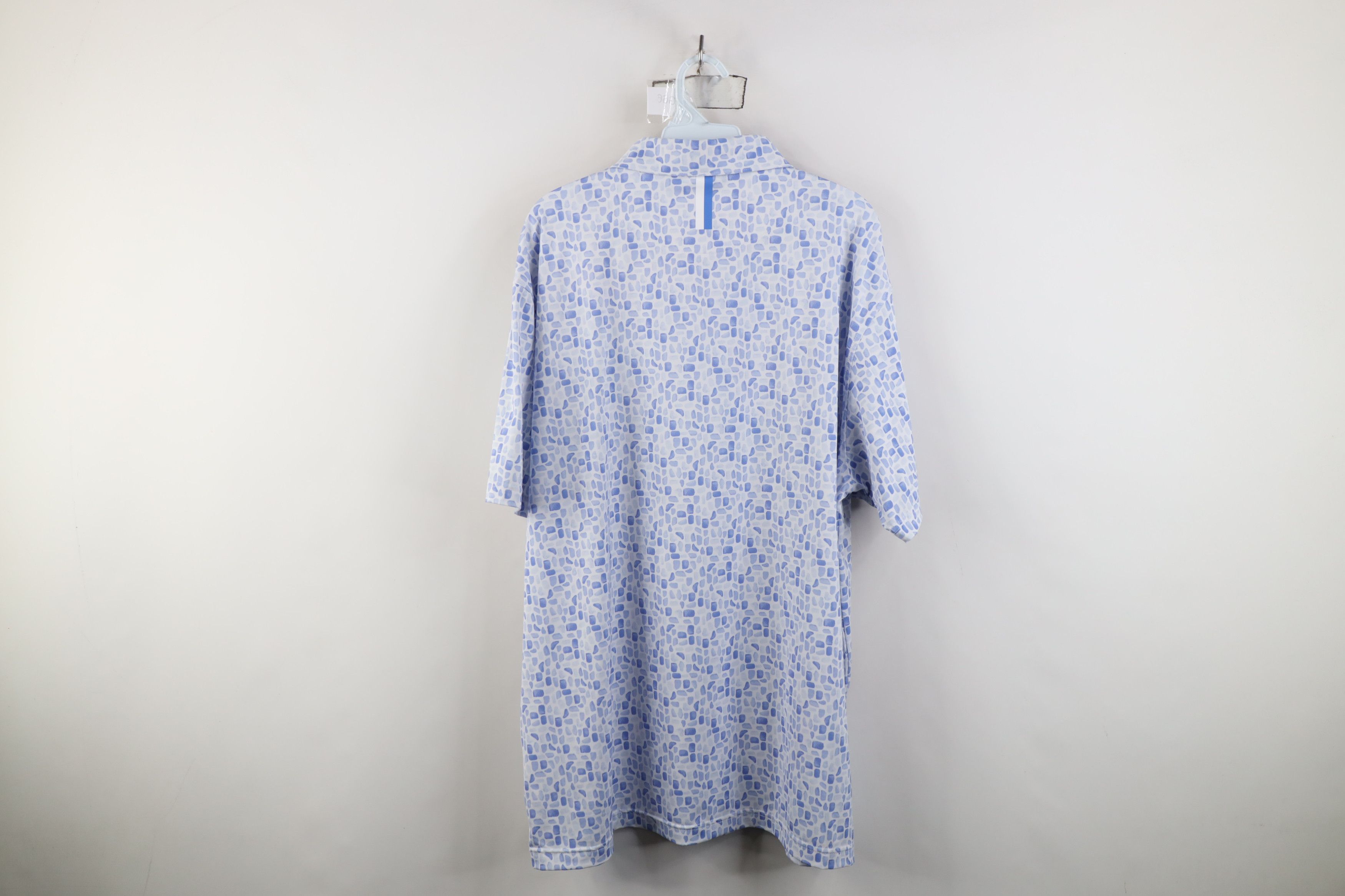 Vintage Rhoback Geometric Short Sleeve Collared Golf Polo Shirt Size US XL / EU 56 / 4 - 11 Thumbnail