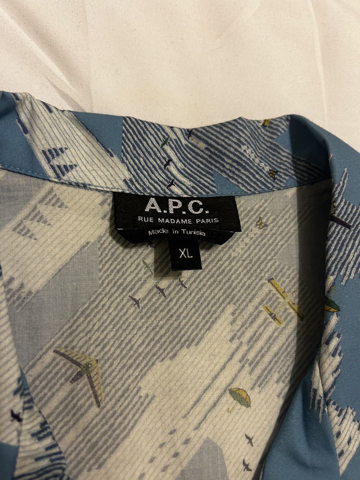 A.P.C. RARE A.P.C. 9/11 Button Down Size US XL / EU 56 / 4 - 4 Thumbnail