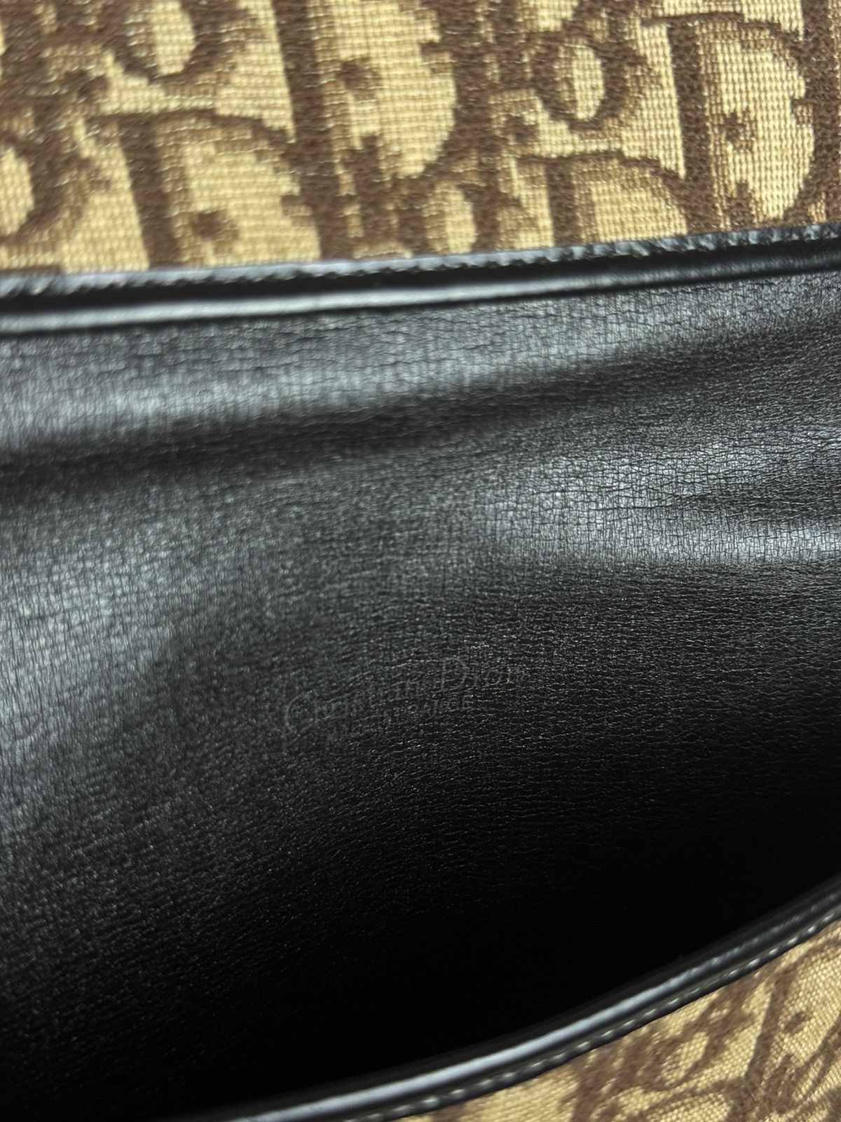 Christian Dior Monsieur Leather monogram bag clutch Christian Dior original luxury Size ONE SIZE - 5 Thumbnail