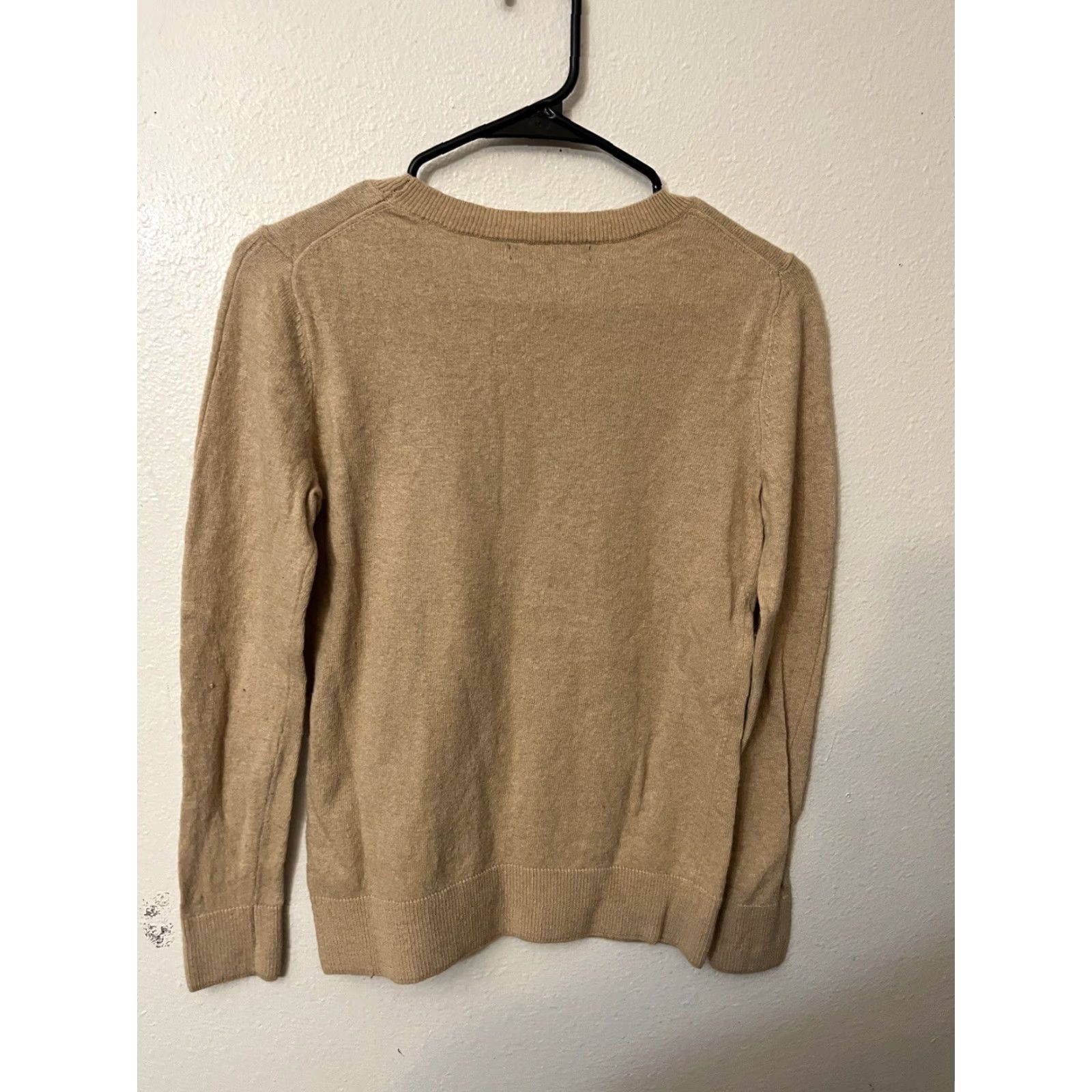 Banana Republic Banana Republic Sweater | Merino Wool and Cashmere Blend | Size XS | Women | Crew Neck | Long Sleeve | Brown Pullover(Adult) Mens Womens Size S / US 4 / IT 40 - 3 Thumbnail