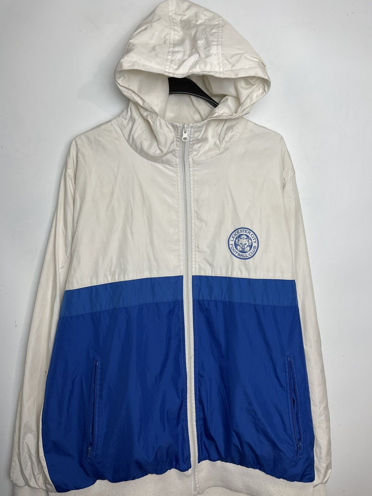 Adidas LEICESTER CITY FC 2017 LONGSLEEVE JACKET TRUE FADE Size US XL / EU 56 / 4 - 1 Thumbnail