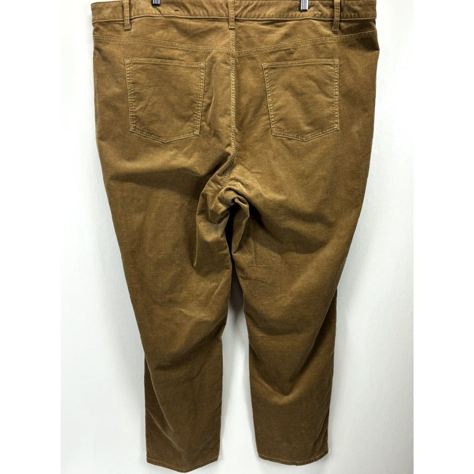 Talbots NEW! Talbots High Waist Straight Leg Corduroy Pants 24W Plus Light Brown Women’s Size 42" / US 20 - 3 Thumbnail