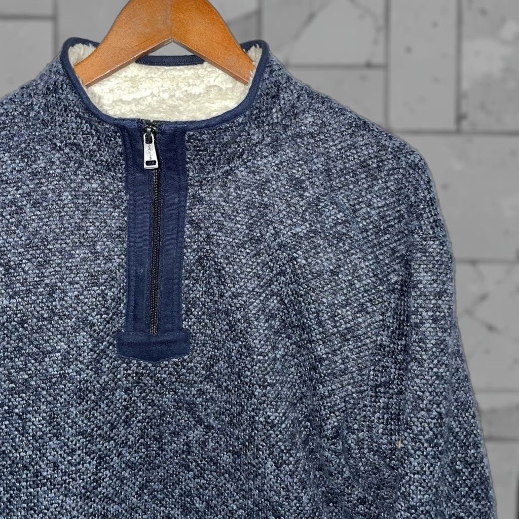 Orvis Orvis Jacket Mens Blue Fleece Lined Half-Zip M Size Polyester Zip Modern Pullover Size US M / EU 48-50 / 2 - 1 Thumbnail