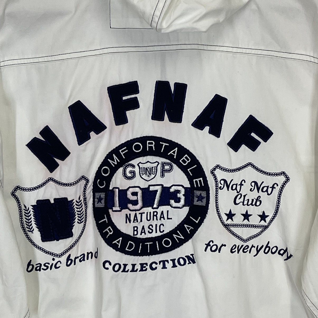 Issey Miyake Vintage 90s Naf Naf By Issey Miyake Zipper Hoodie Jacket Size US L / EU 52-54 / 3 - 5 Thumbnail