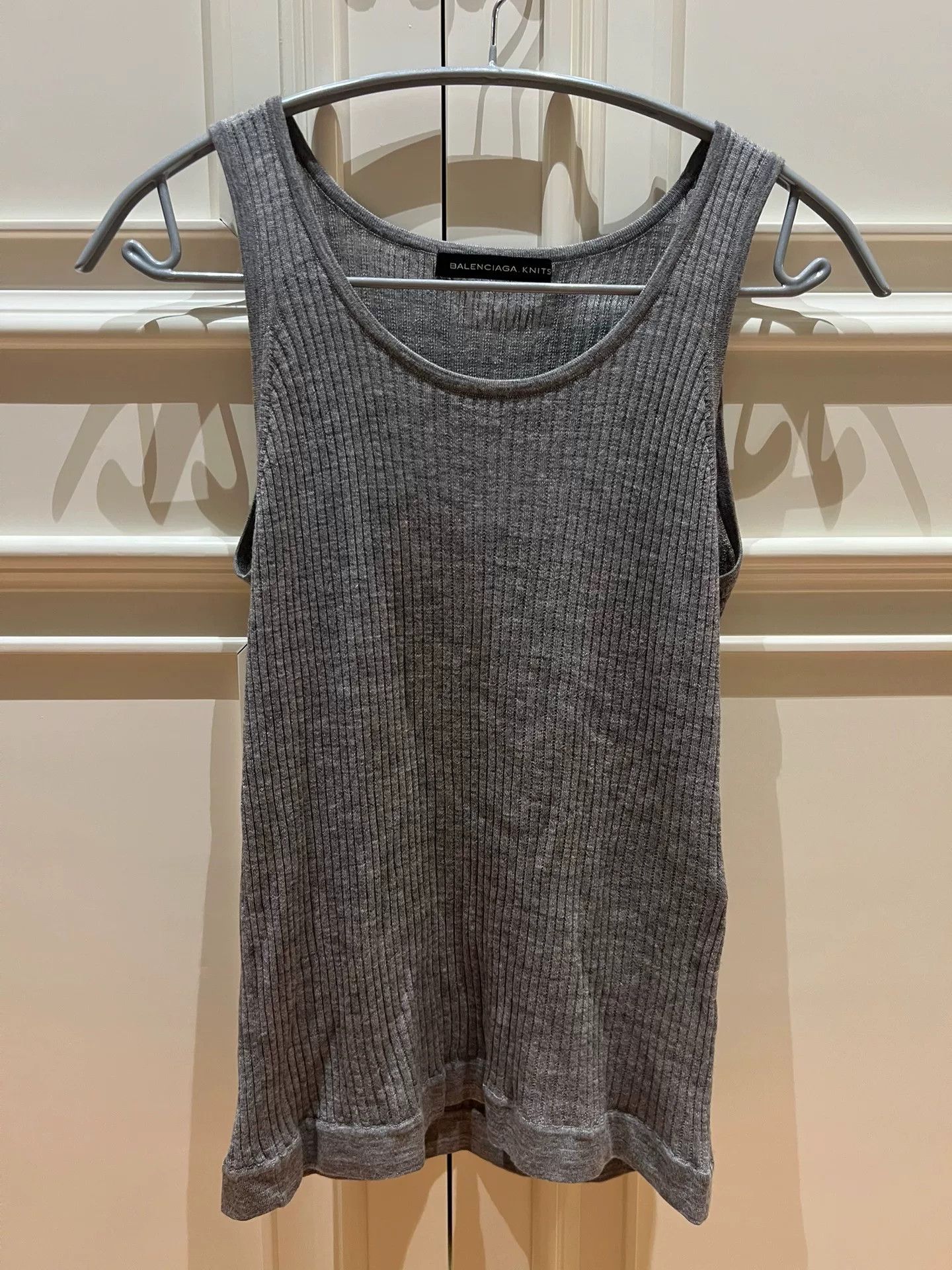 Balenciaga Balenciaga Women's Wool Knit Vest Size S / US 4 / IT 40 - 1 Thumbnail