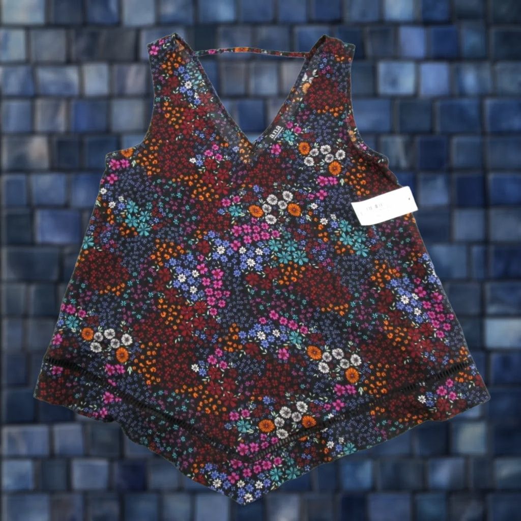 Vintage ANA Tank Top Women's Floral Sleeveless in XS NEW Size XS / US 0-2 / IT 36-38 - 1 Thumbnail