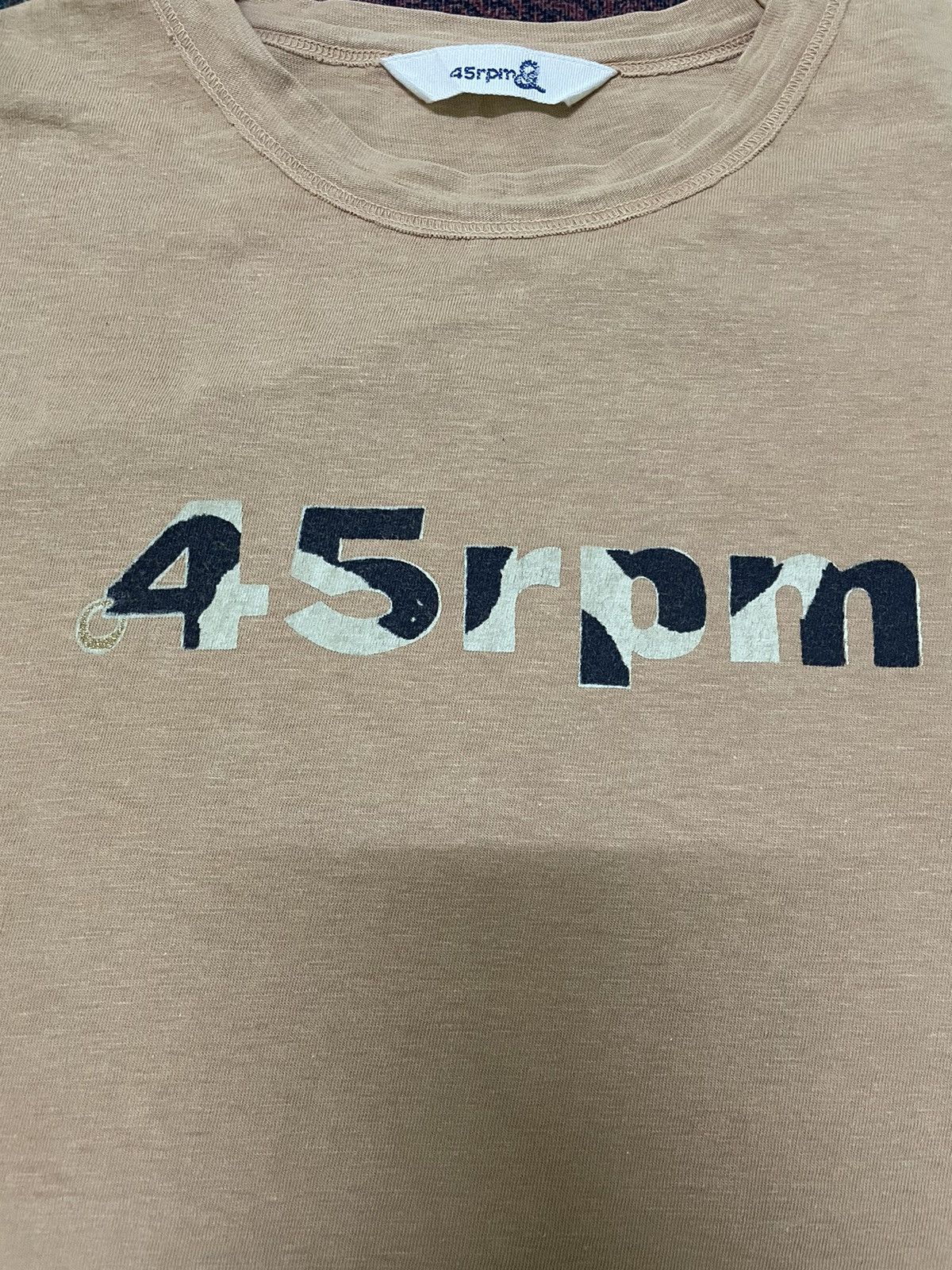 45rpm 45Rpm Spellout tee shirt Size US M / EU 48-50 / 2 - 6 Thumbnail