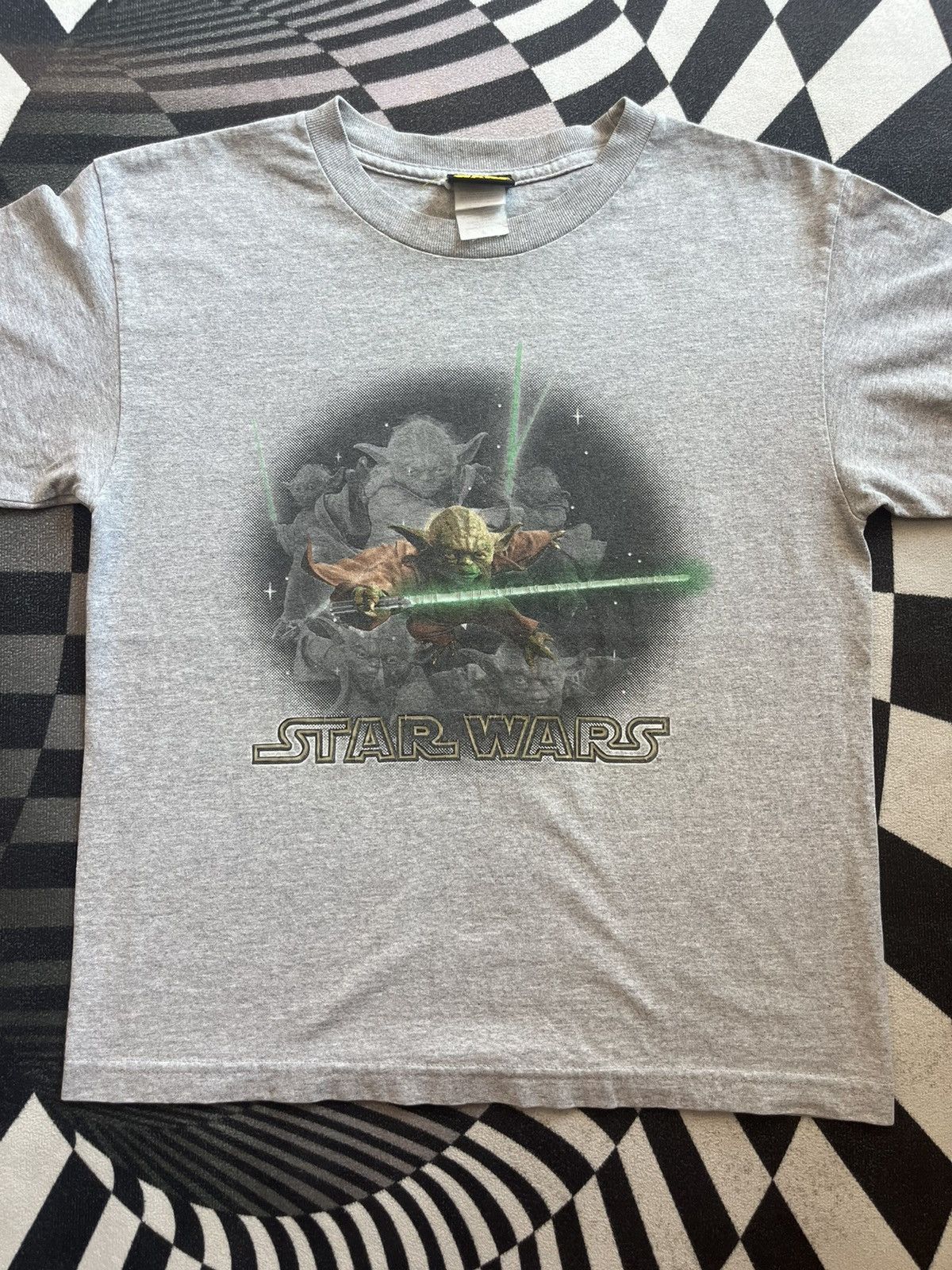 Star Wars Vintage Star Wars Master YODA 00’s ( kid size ) Tshirt Size US M / EU 48-50 / 2 - 3 Thumbnail