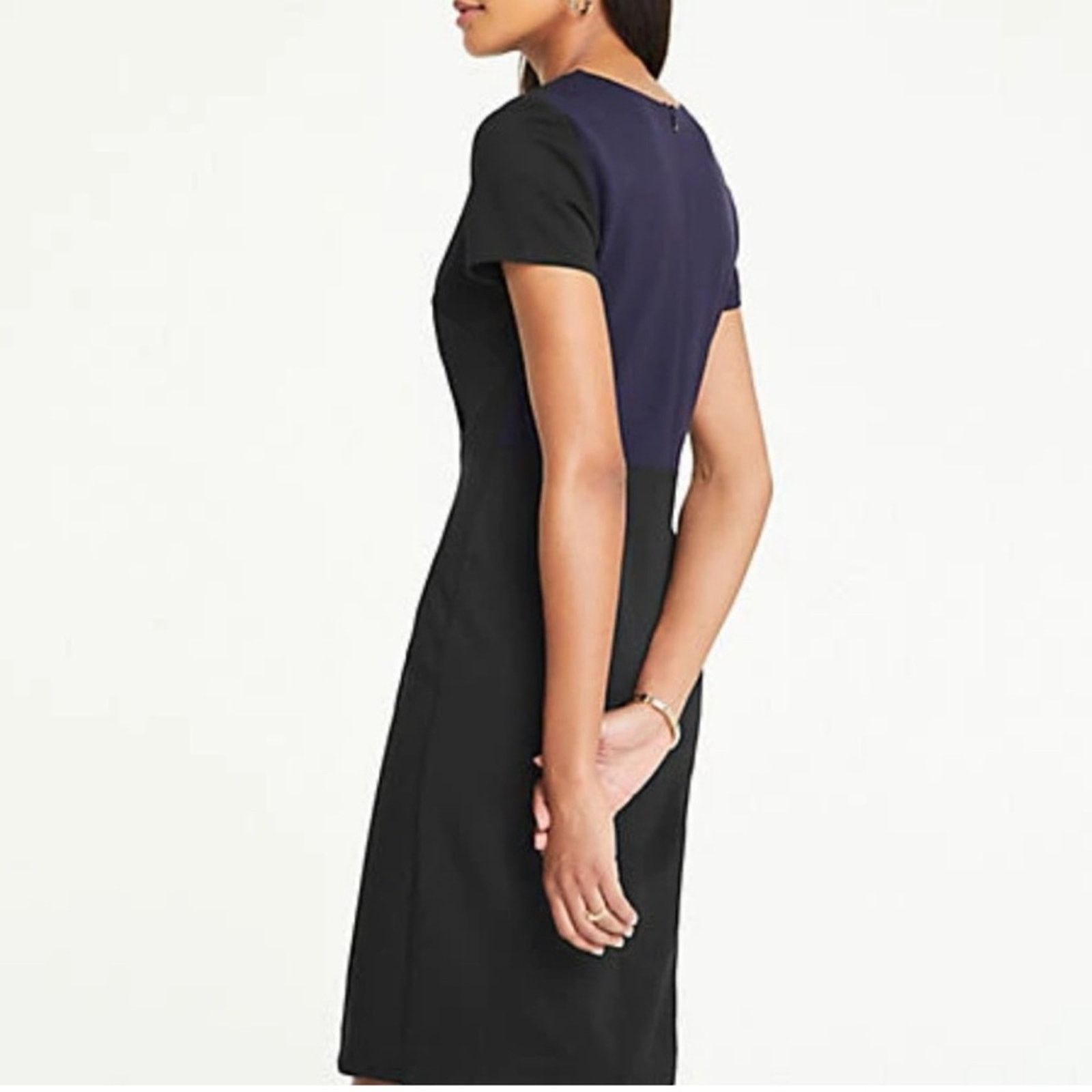 Ann Taylor Ann Taylor The All-Day Ponte Dress Size S / US 4 / IT 40 - 2 Thumbnail