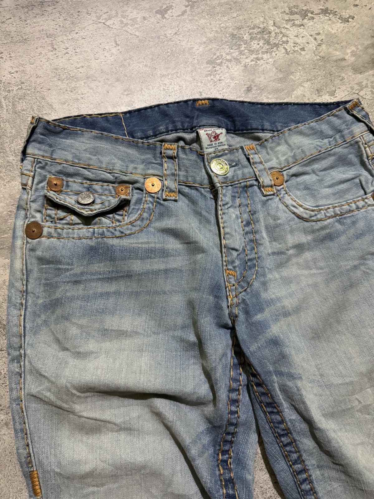 True Religion Y2k True Relegion Baggy jeans Size US 35 - 5 Thumbnail