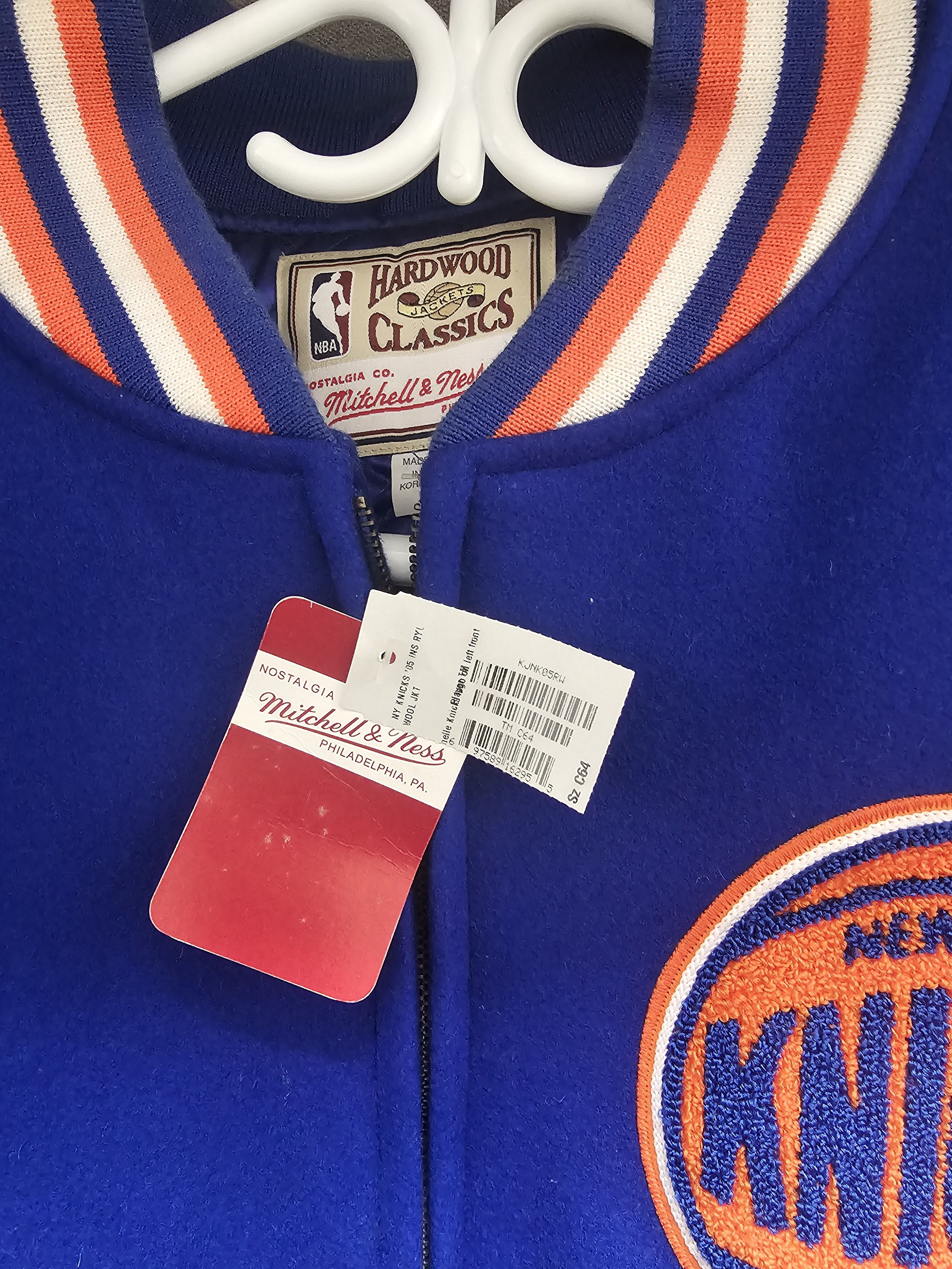 Mitchell & Ness New York Knicks Hardwood Classics Jacket Size US XXL / EU 58 / 5 - 2 Thumbnail